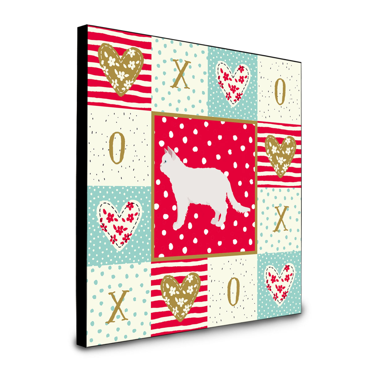 Poodle Cat #2 Cat Love Artwork Wall Panel Ck5682Up88