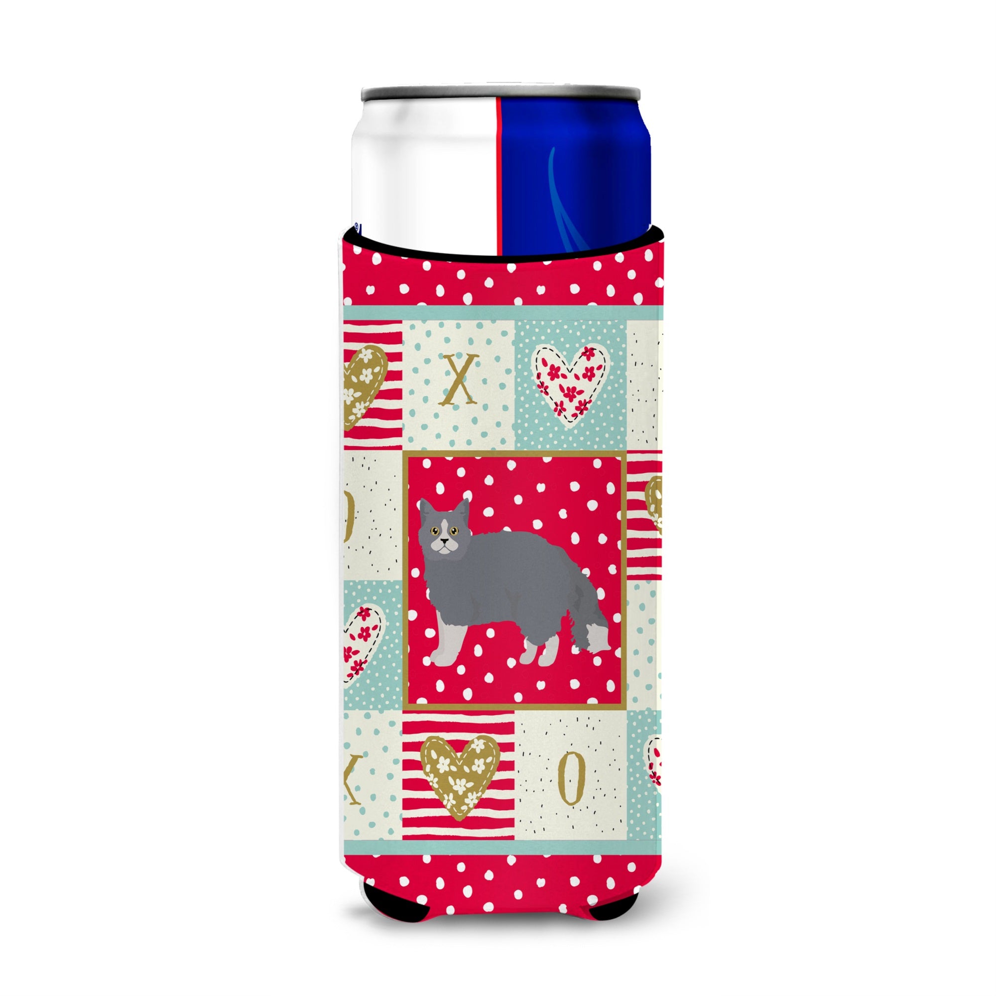 Selkirk Rex #1 Cat Love Ultra Hugger For Slim Cans Ck5701Muk
