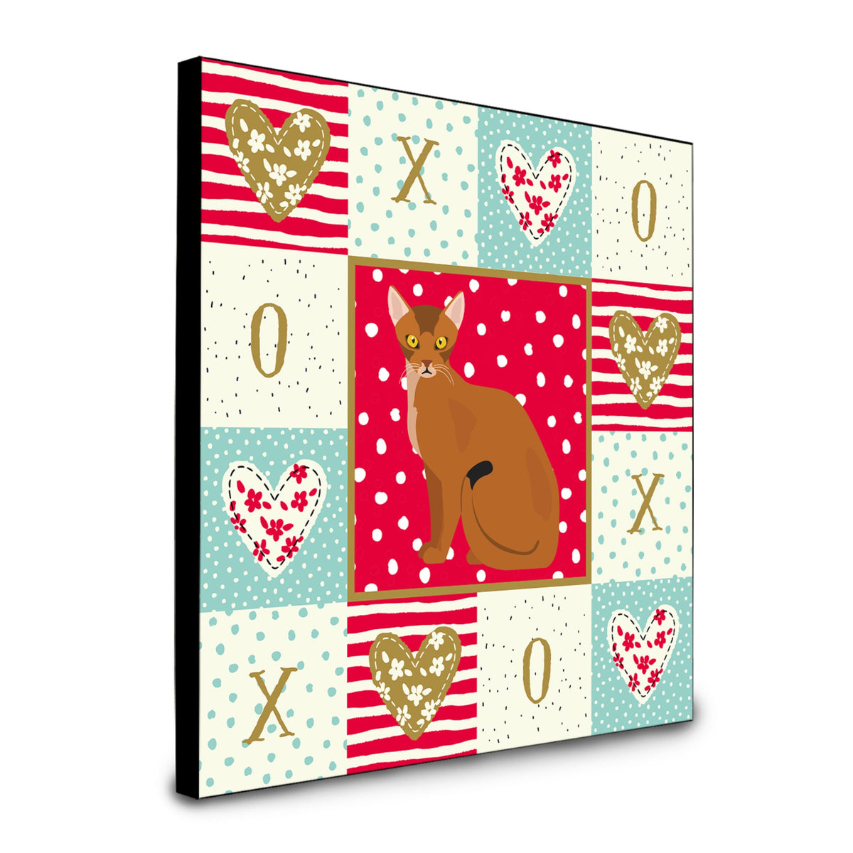 Abyssinian Cat Love Artwork Wall Panel Ck5733Up88