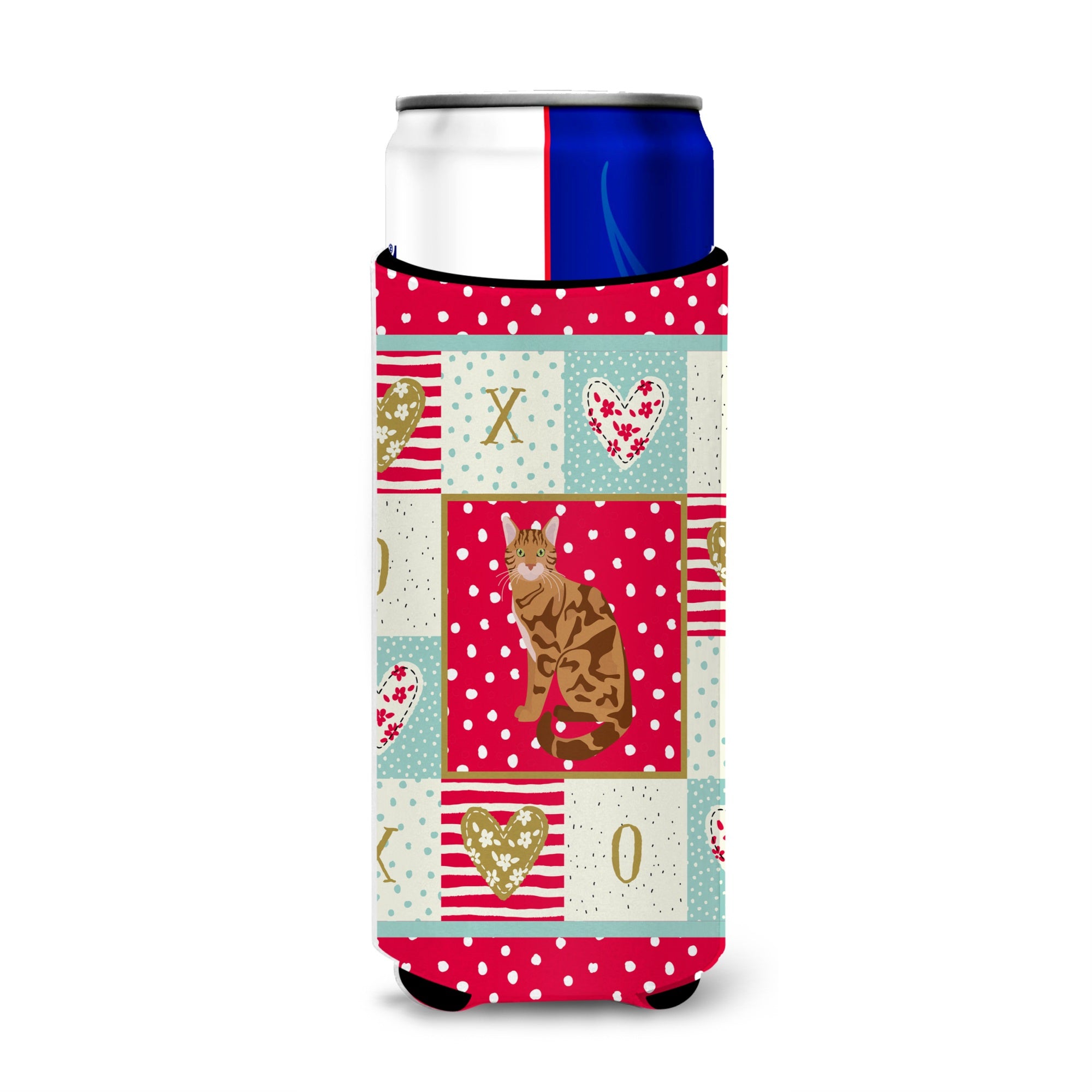 Bengal Cat Love Ultra Hugger For Slim Cans Ck5741Muk
