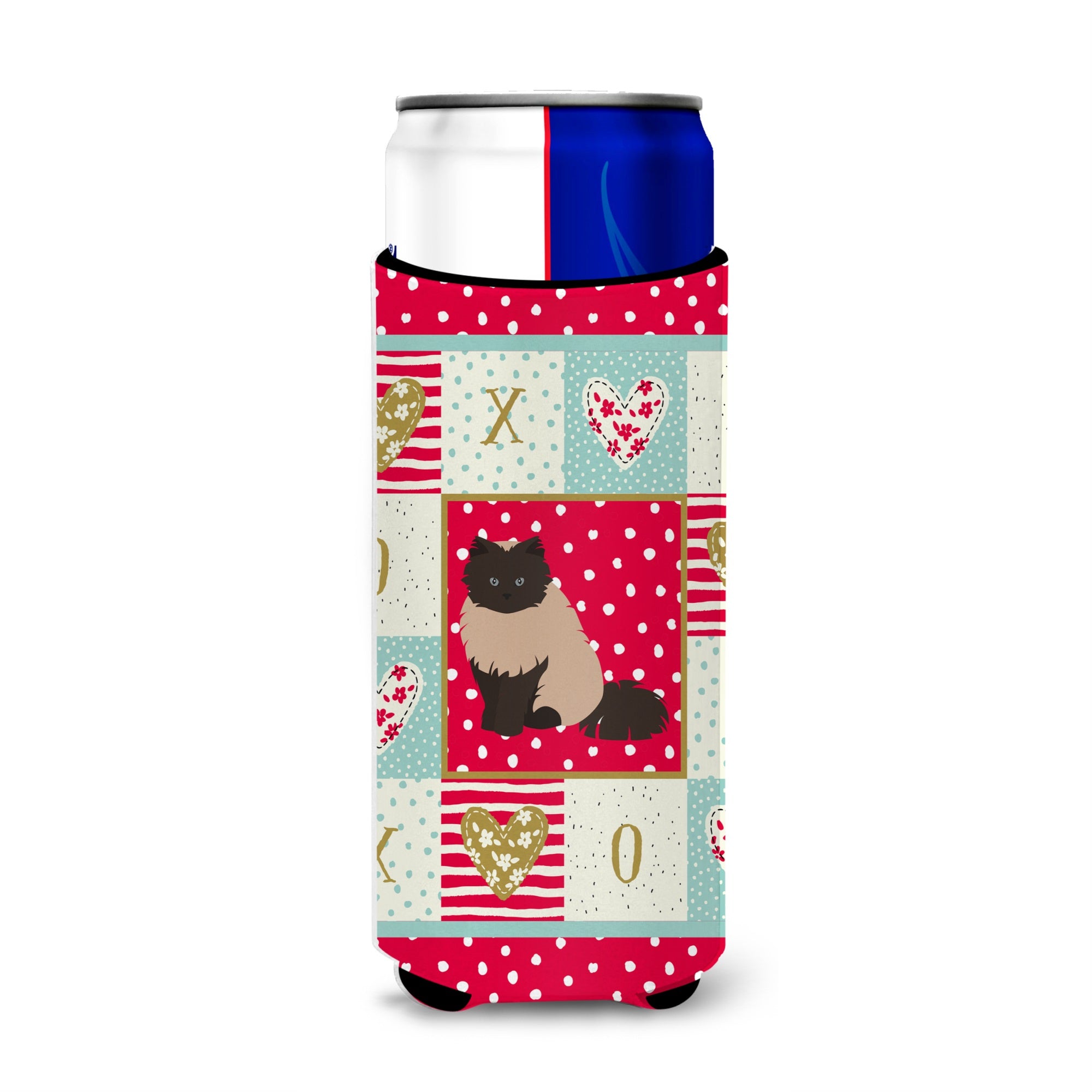 Colorpoint Persian Hymalayan #2 Cat Love Ultra Hugger For Slim Cans Ck5754Muk