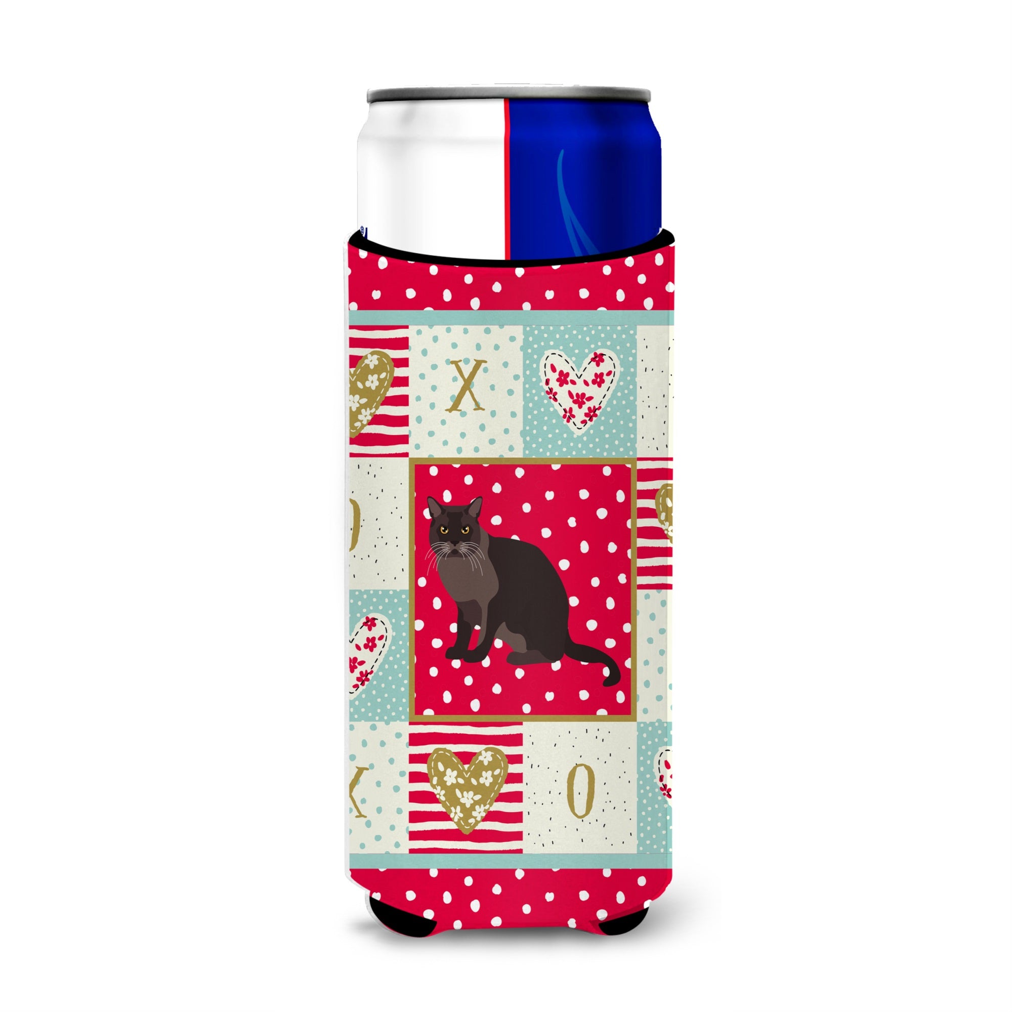 European Burmese Cat Love Ultra Hugger For Slim Cans Ck5761Muk