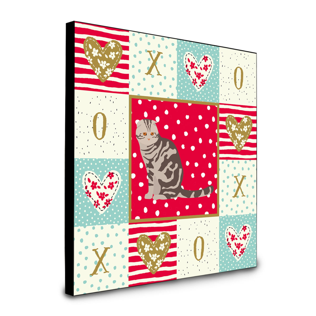 Foldex Exotic Fold Cat Love Artwork Wall Panel Ck5762Up88