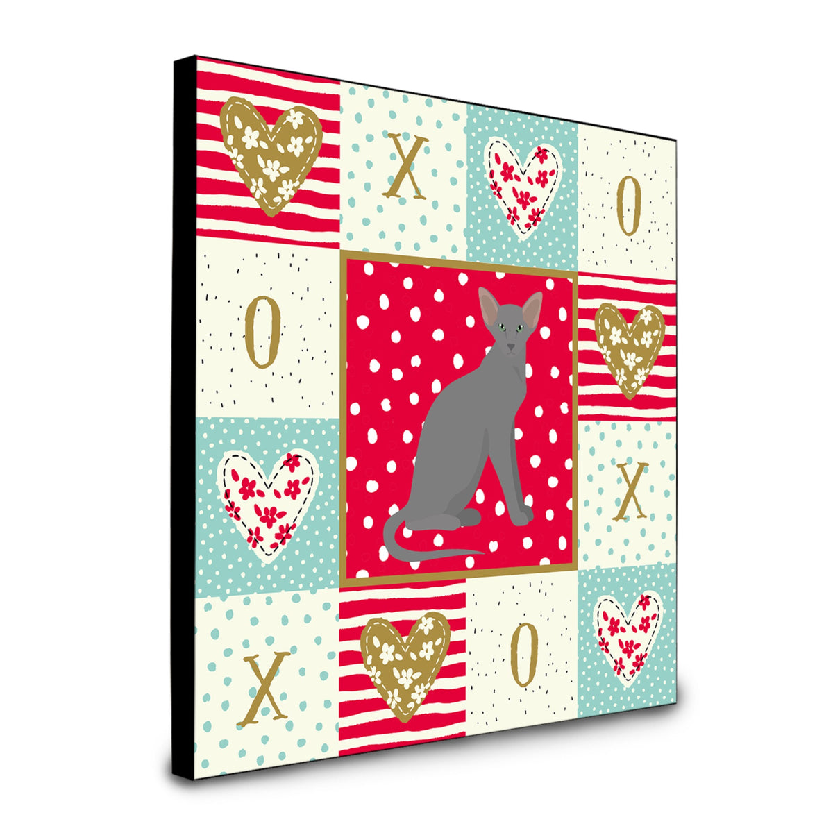 Oriental Shorthair Cat Love Artwork Wall Panel Ck5777Up88