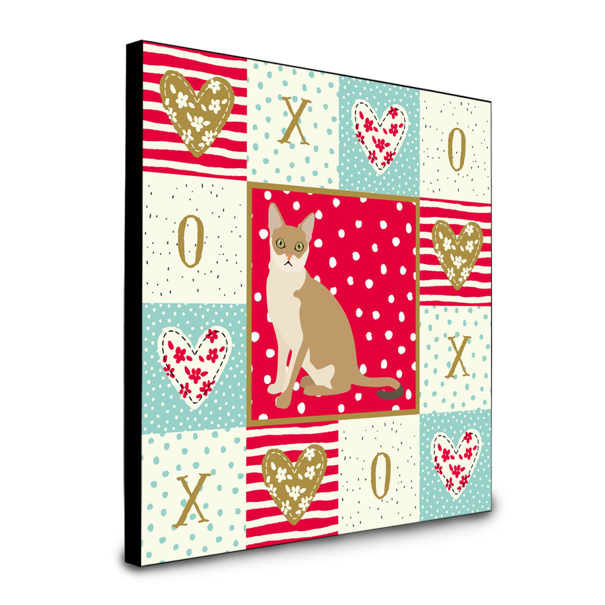 Singapura Cat Love Artwork Wall Panel Ck5789Up88