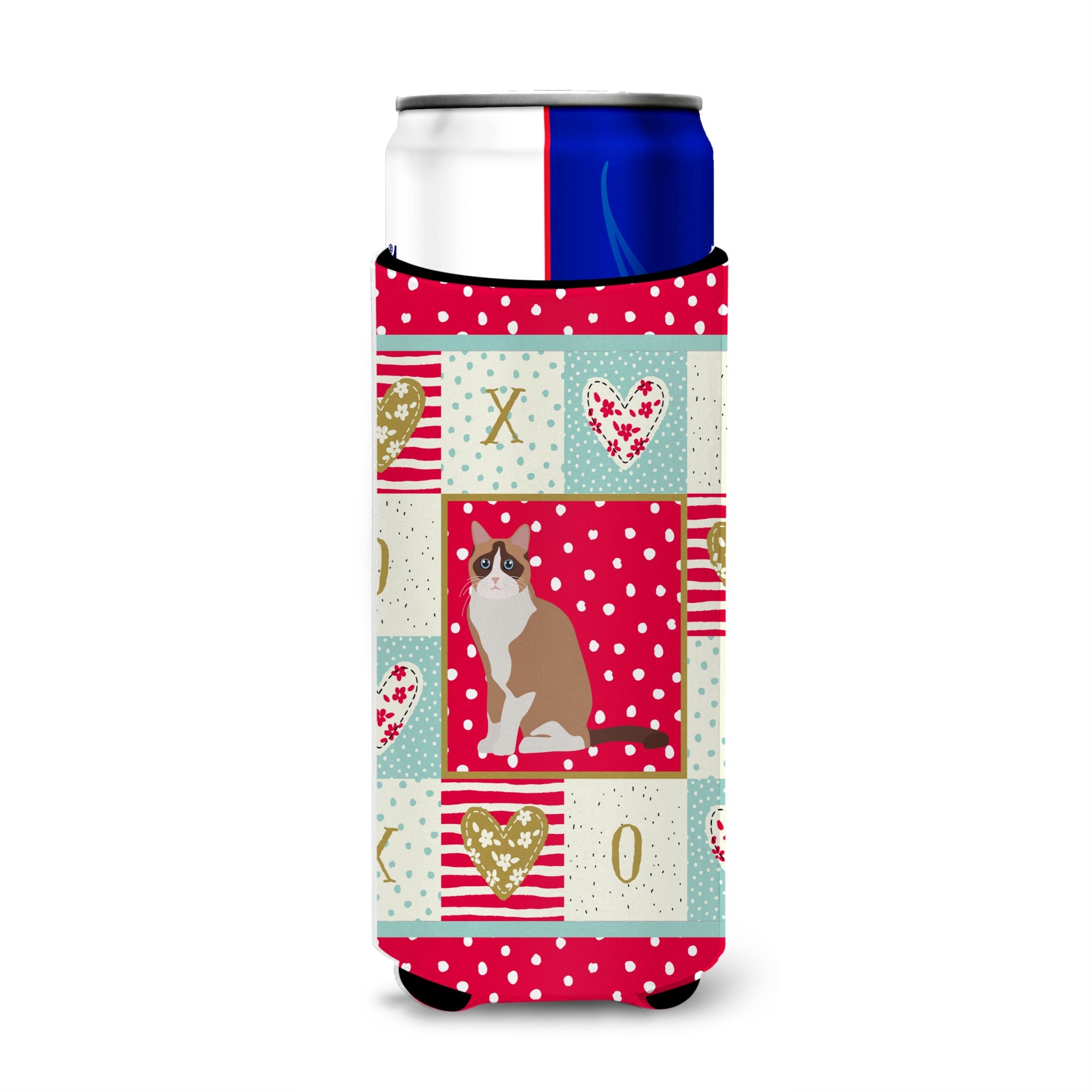 Snowshoe #2 Cat Love Ultra Hugger For Slim Cans Ck5792Muk