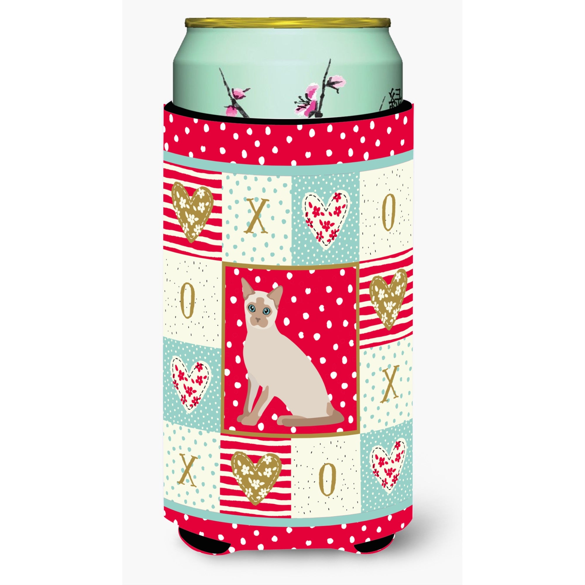 Tonkinese Cat Love Tall Boy Beverage Hugger Ck5799Tbc