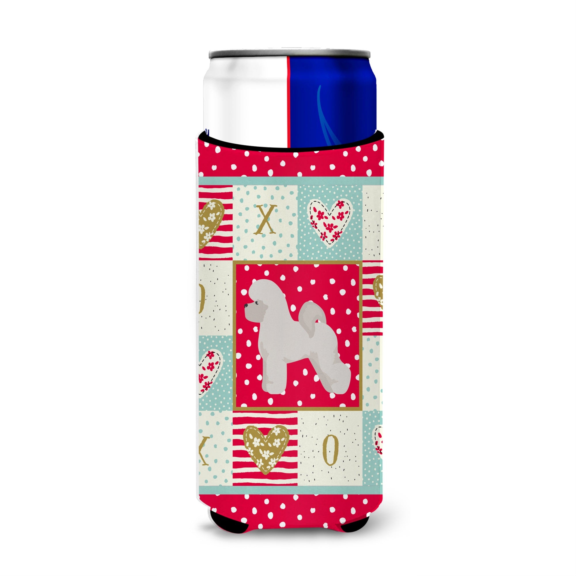 Bichon Fris? Love Ultra Hugger For Slim Cans Ck5813Muk