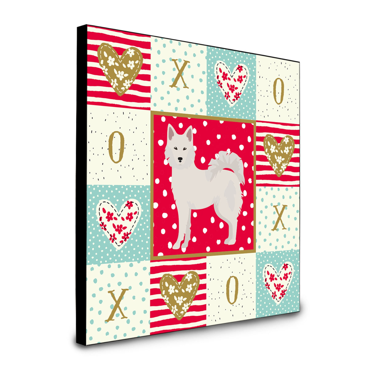 Danish Spitz Love Artwork Wall Panel Ck5826Up88