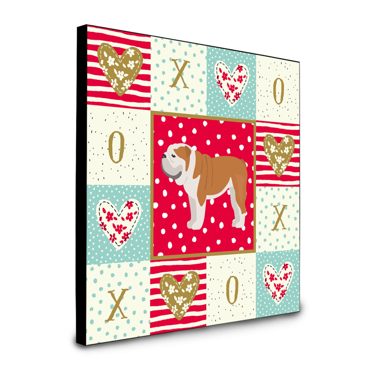 English Bulldog #1 Love Artwork Wall Panel Ck5830Up88