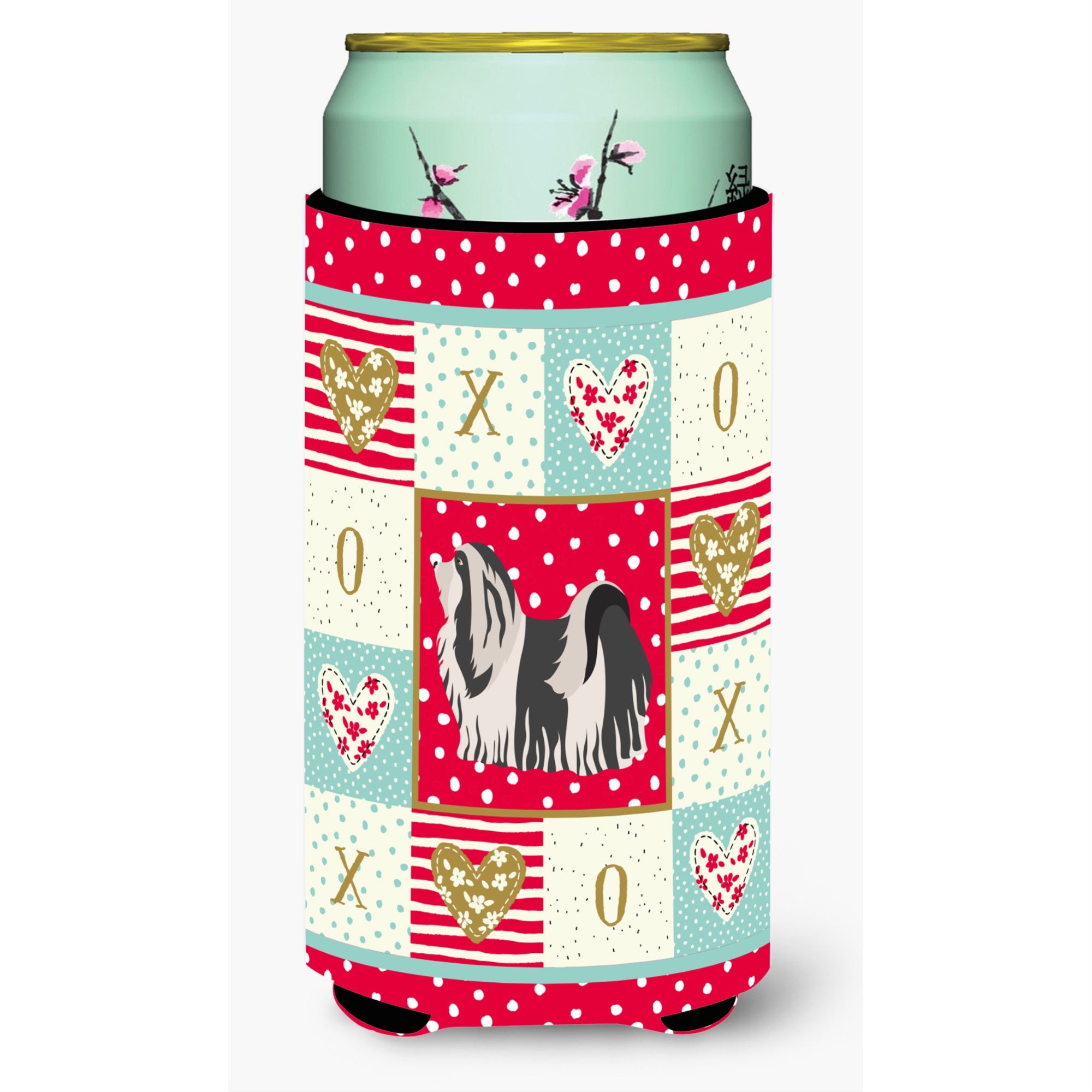 Havanese #1 Love Tall Boy Beverage Hugger Ck5841Tbc