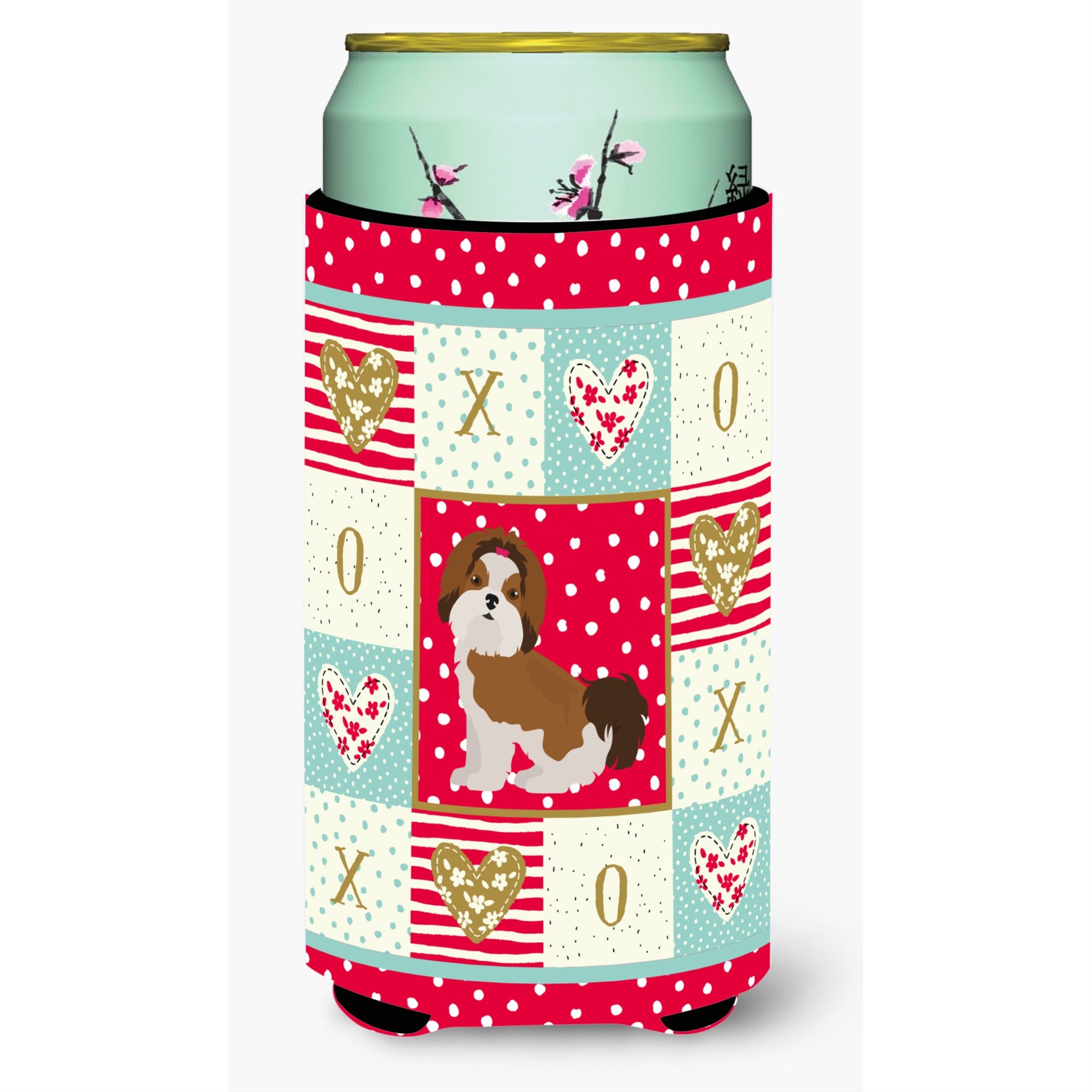 Imperial Shih Tzu Puppy Cut Love Tall Boy Beverage Hugger Ck5844Tbc