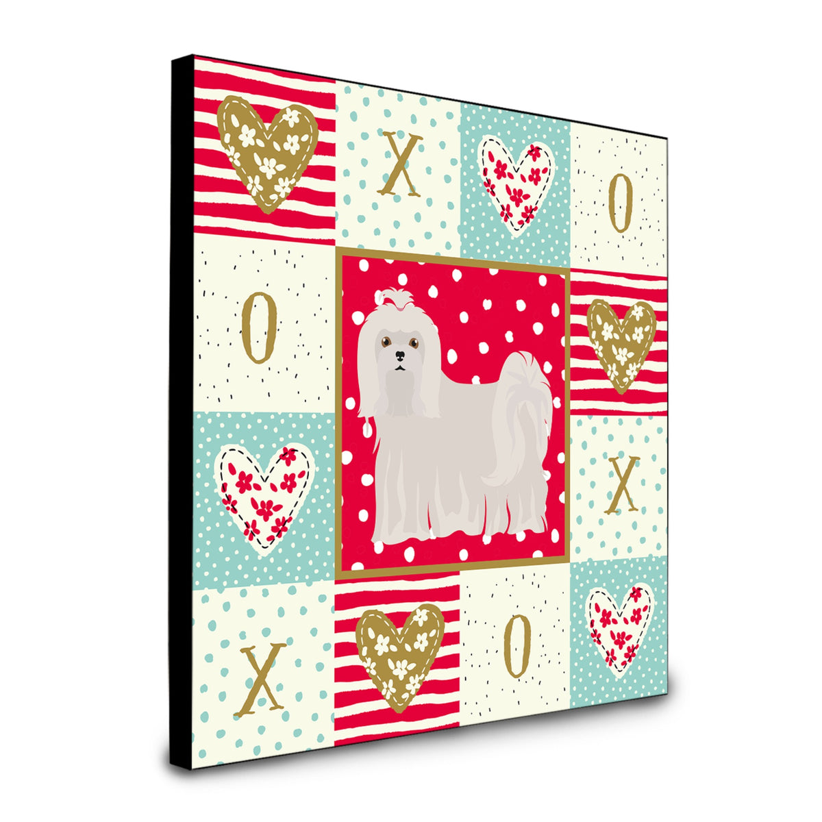 Maltese Love Artwork Wall Panel Ck5861Up88