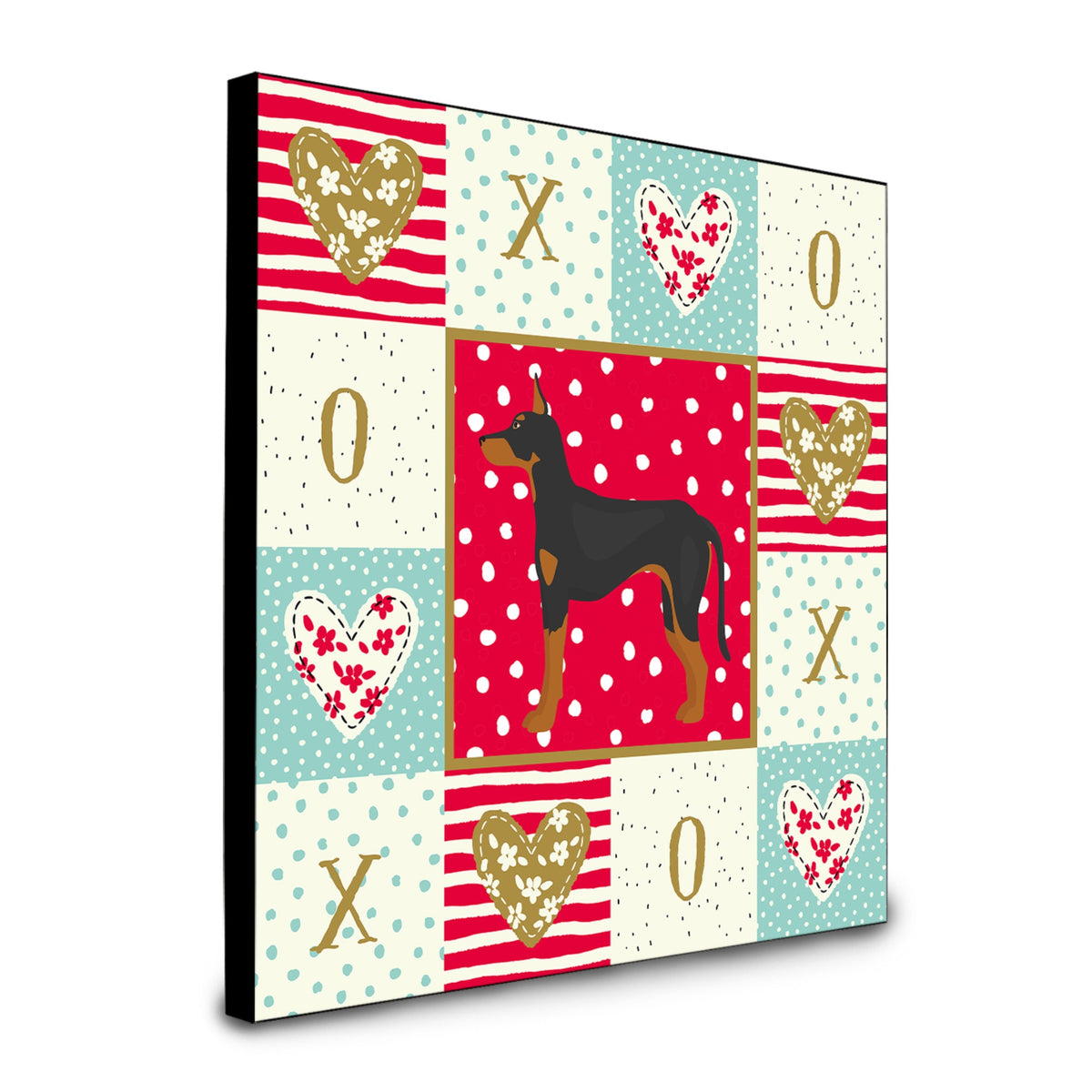 Manchester Terrier Love Artwork Wall Panel Ck5862Up88