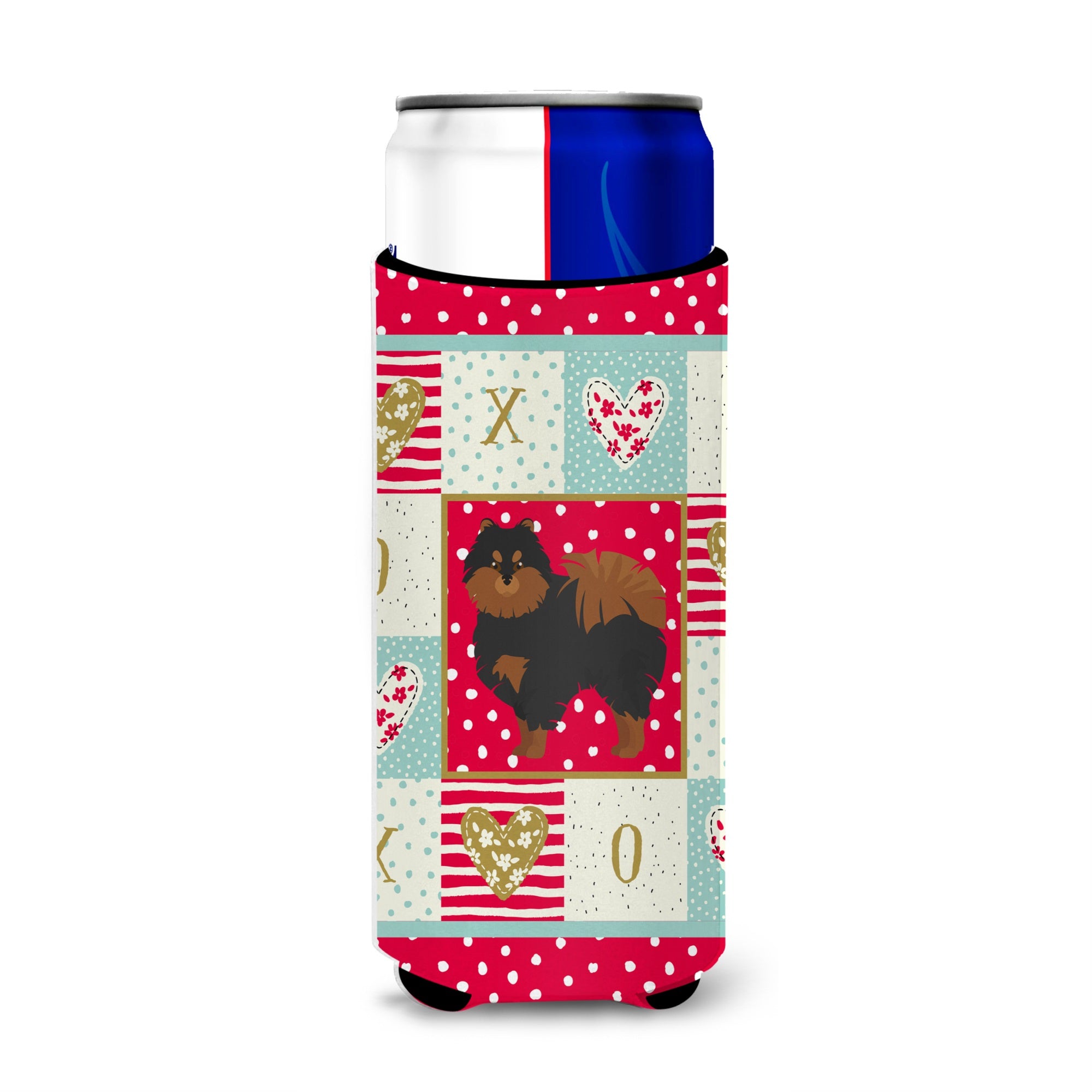 Pomeranian #2 Love Ultra Hugger For Slim Cans Ck5878Muk