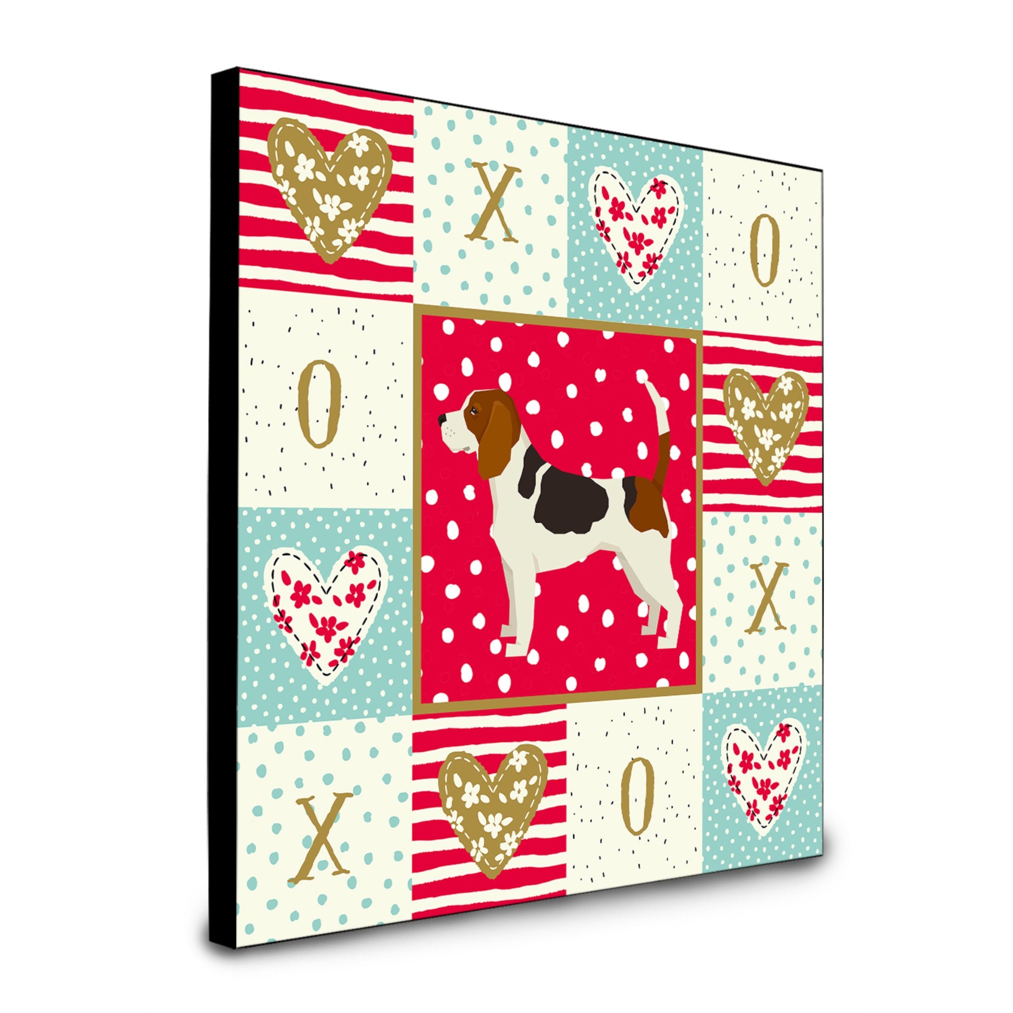Beagle Love Artwork Wall Panel Ck5909Up88