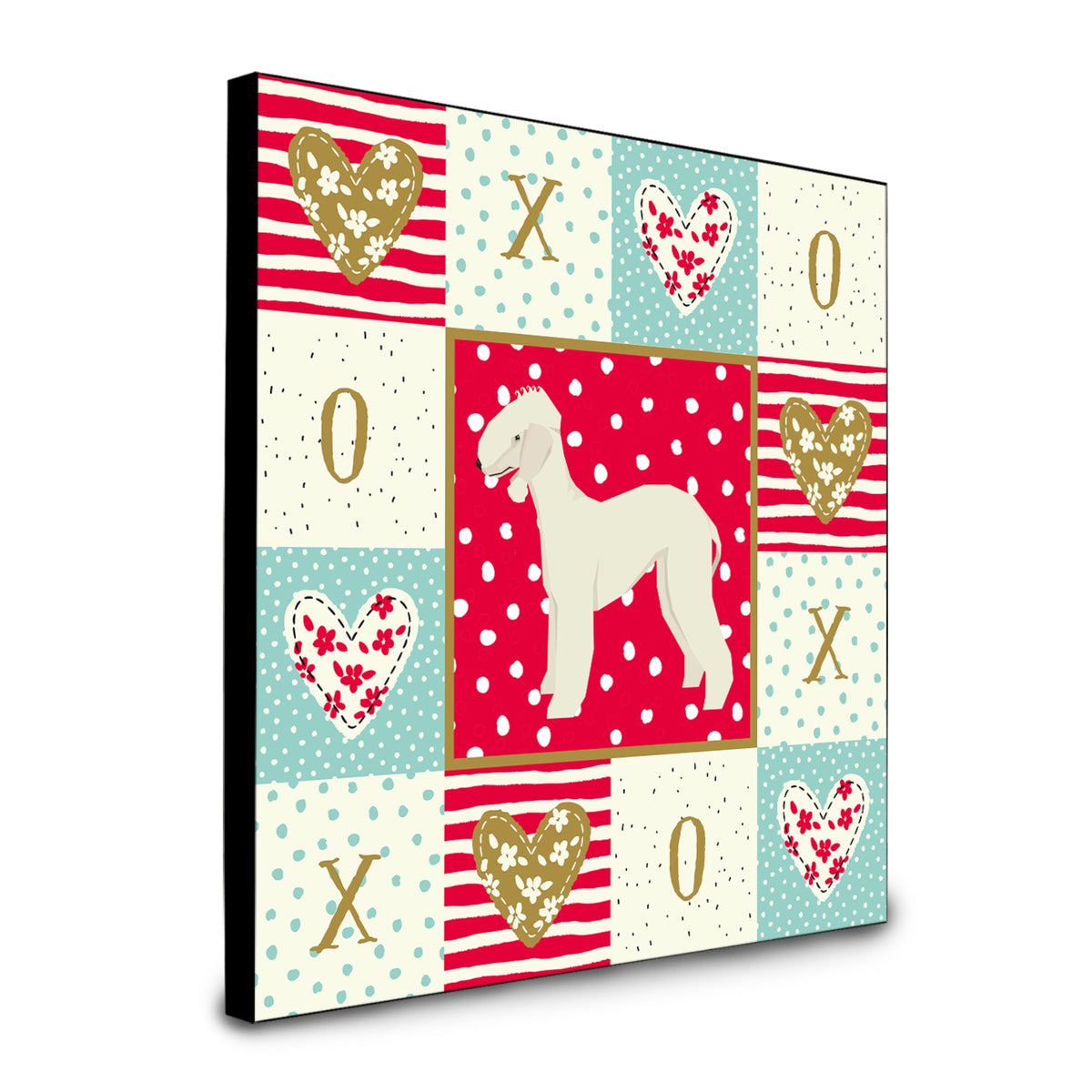 Bedlington Terrier Love Artwork Wall Panel Ck5910Up88