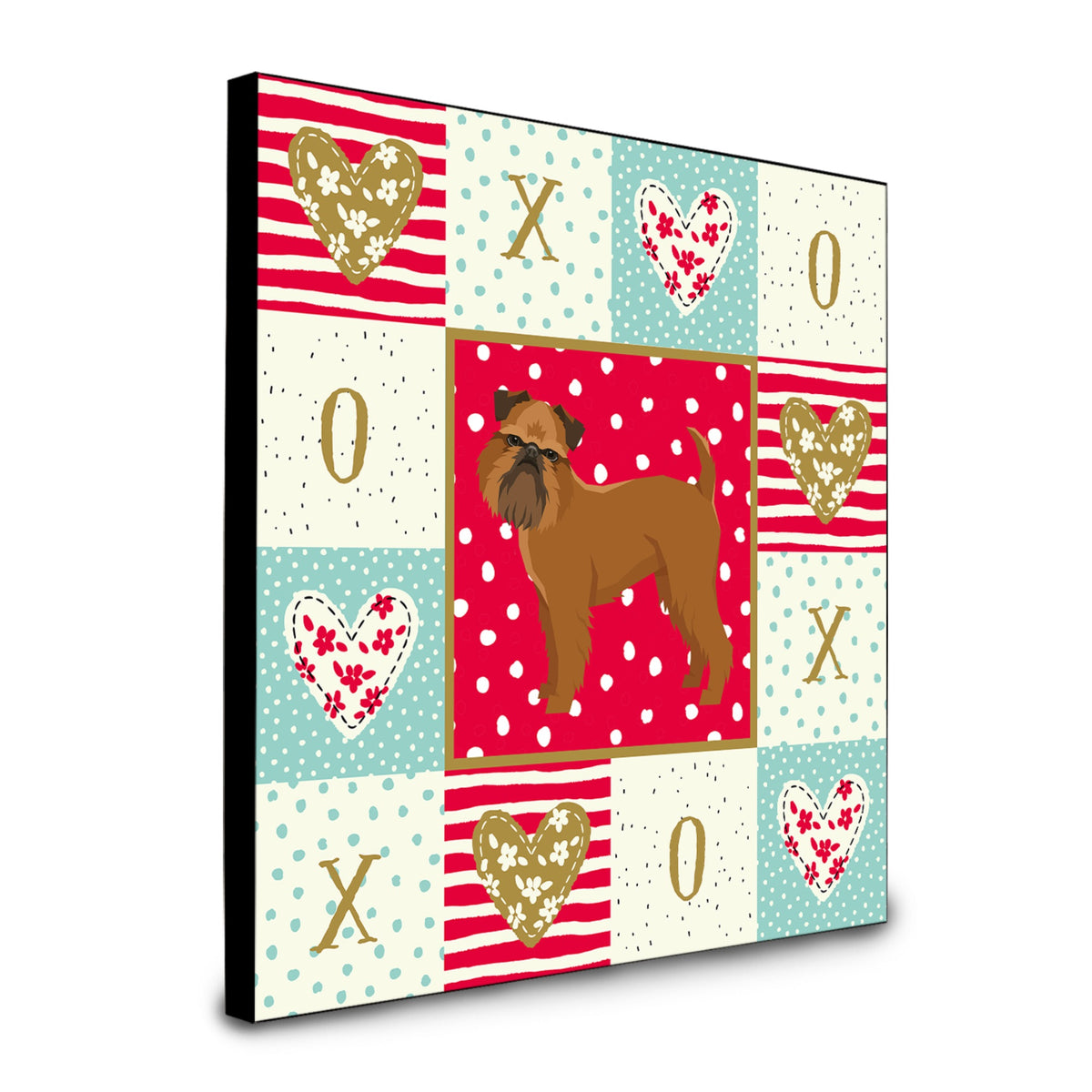 Brussels Griffon Love Artwork Wall Panel Ck5934Up88