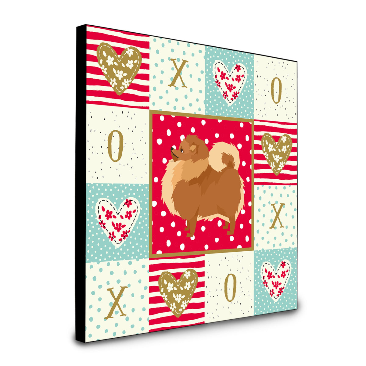 Pomeranian Love Artwork Wall Panel Ck5945Up88