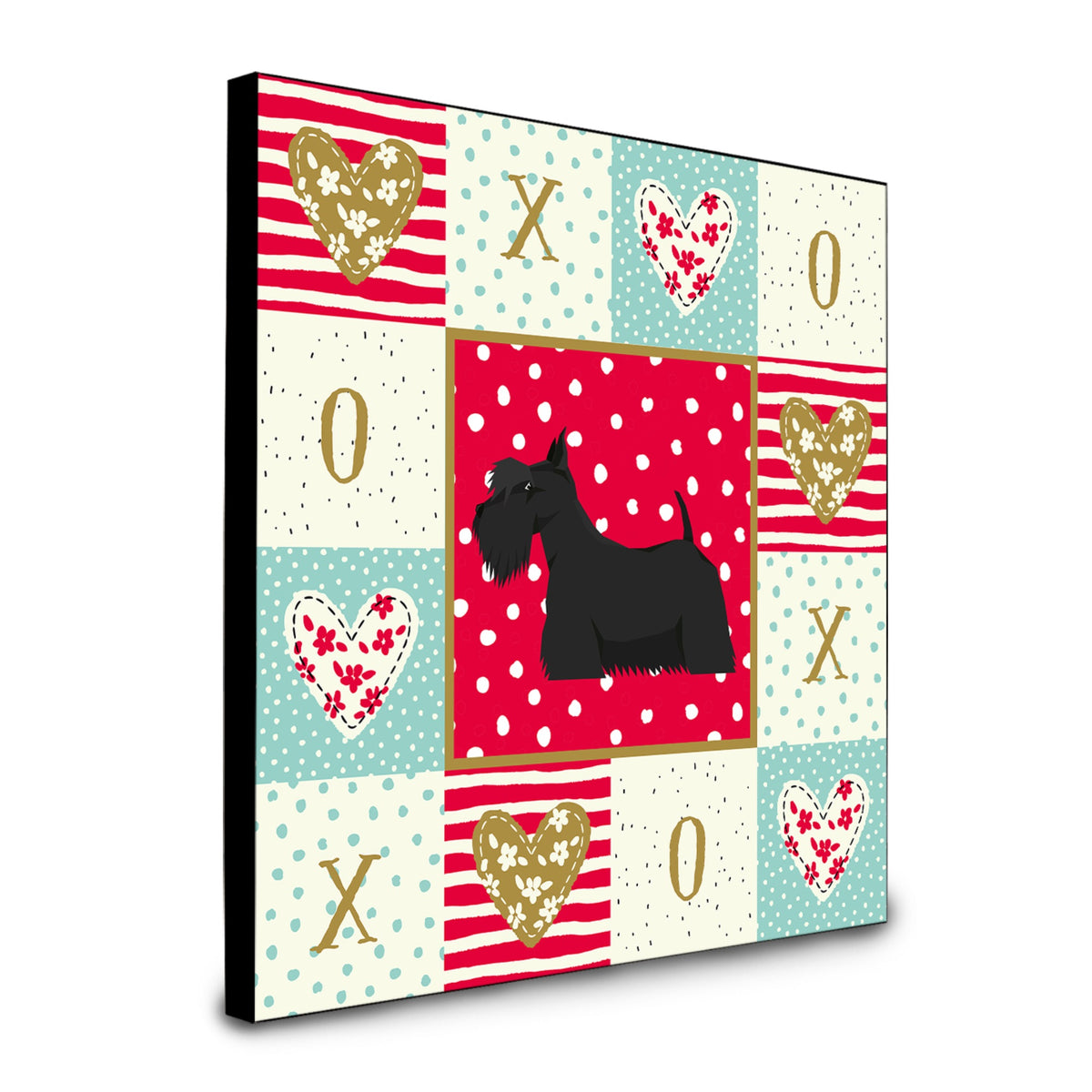 Scottish Terrier Love Artwork Wall Panel Ck5950Up88
