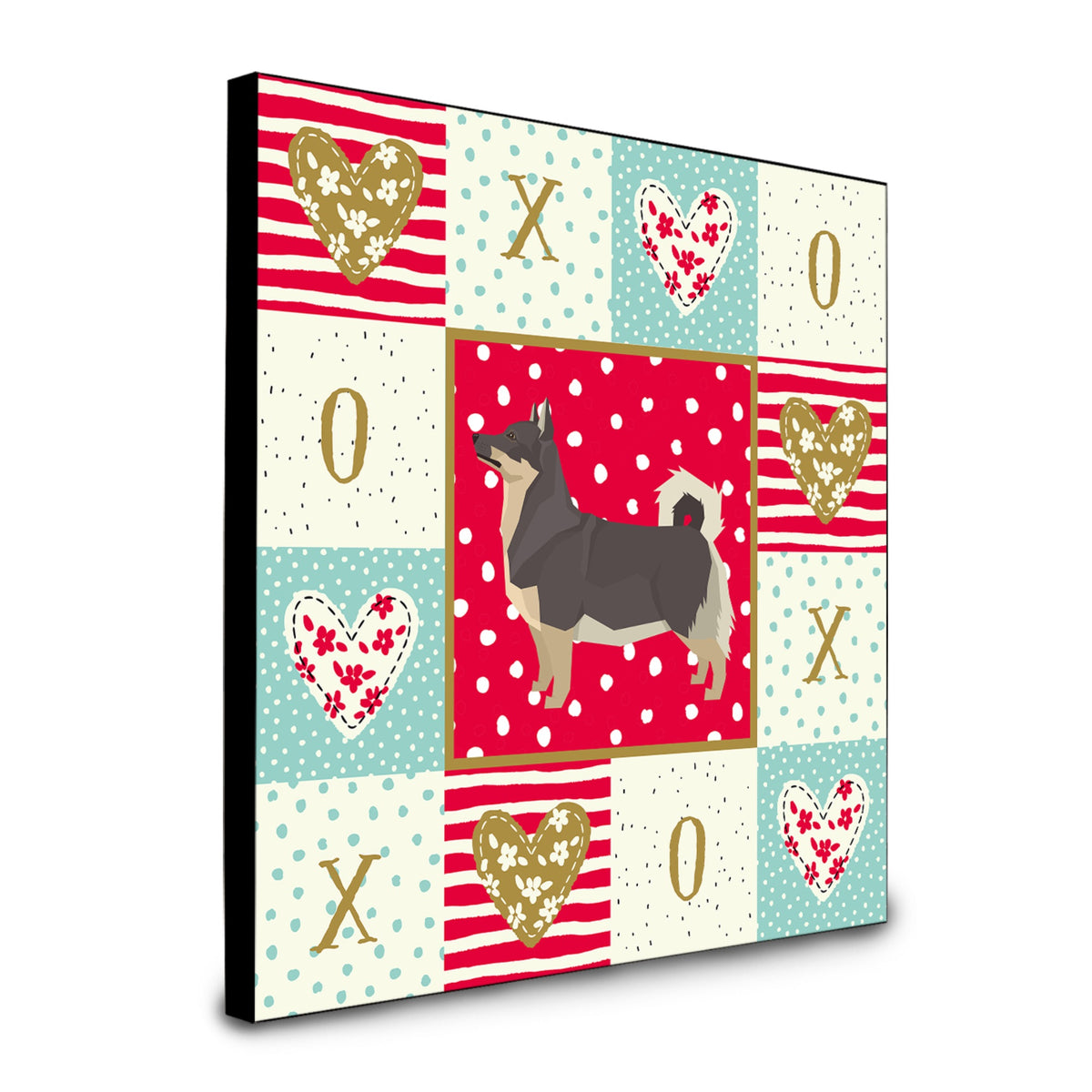 Swedish Vallhund Love Artwork Wall Panel Ck5956Up88