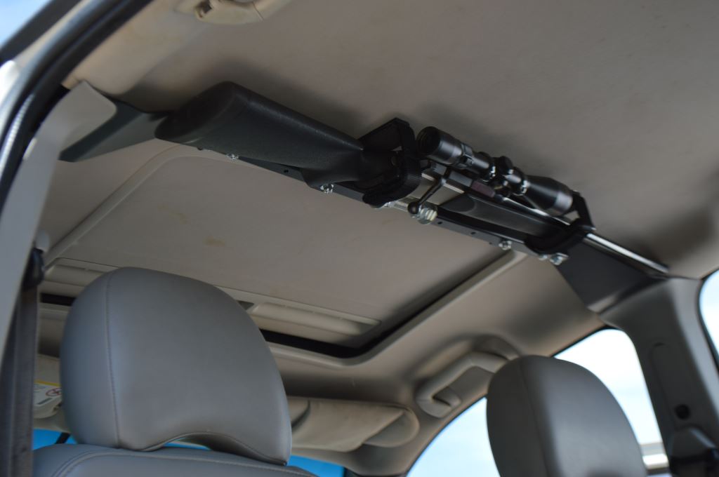 Center-Lok Overhead Single Gun Rack For Mid Sized Crew Cab Trucks