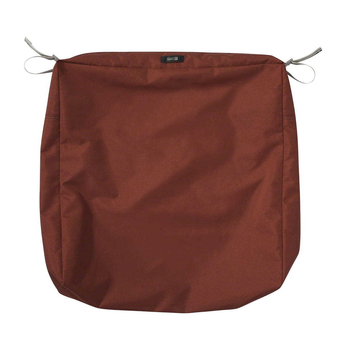Classic Accessories Ravenna Rectangular Patio Seat Cushion Slip Cover - Durable Outdoor Cushion, Spice, 21'L X 19'W X 5'Thick