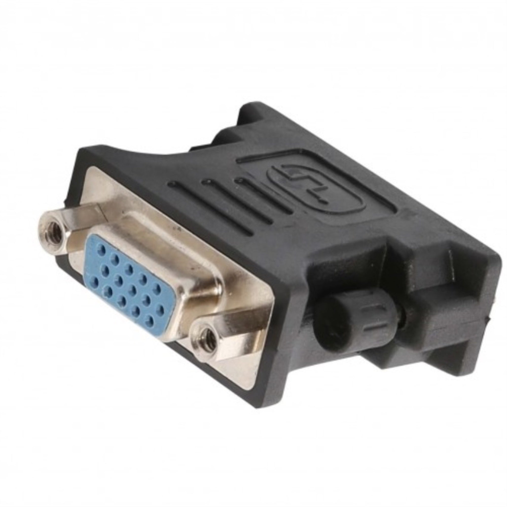 DVI Male (24+1 pin) to VGA Female (15-pin) Adapter, Nickel Plated