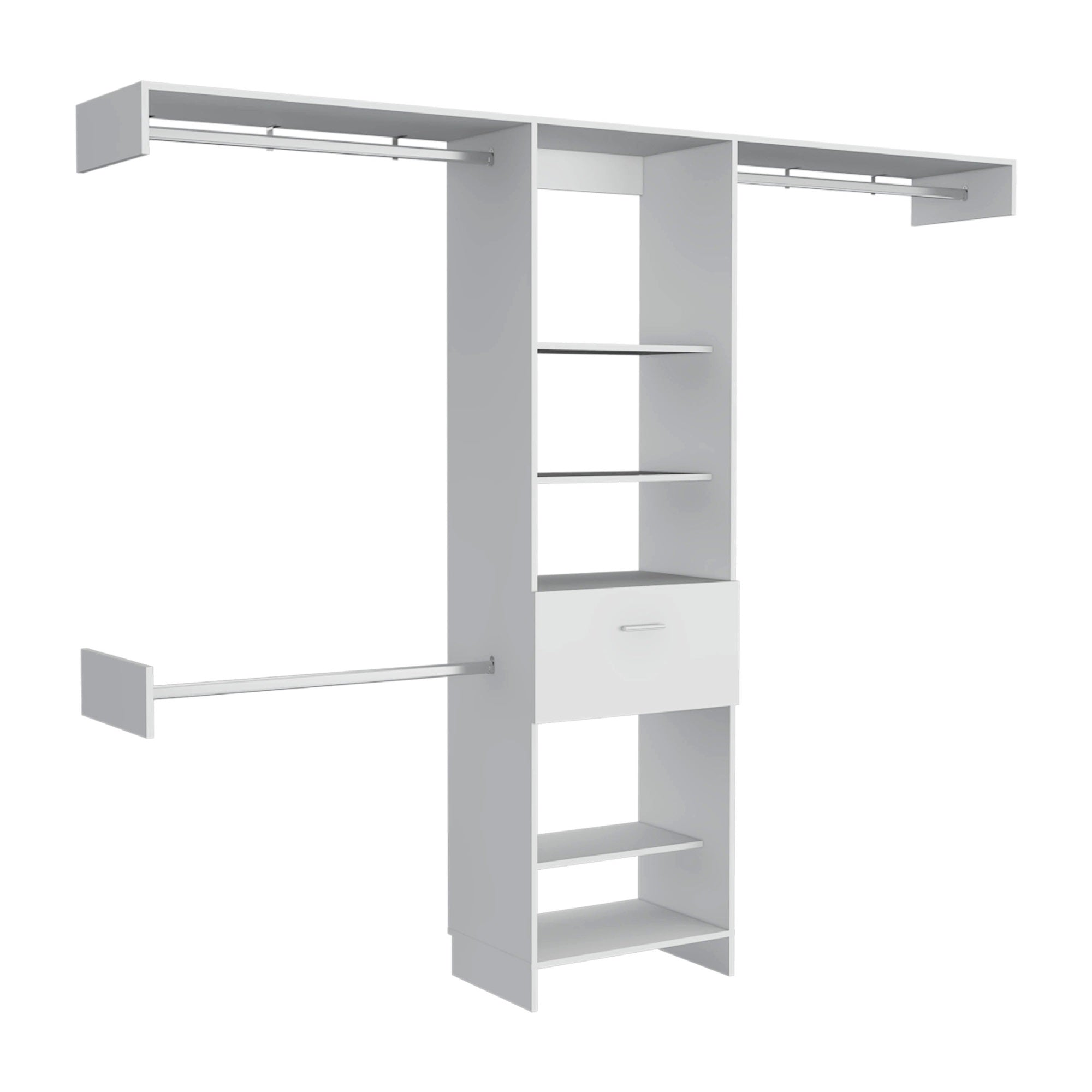 Manchester 250 Closet System -Bedroom -White