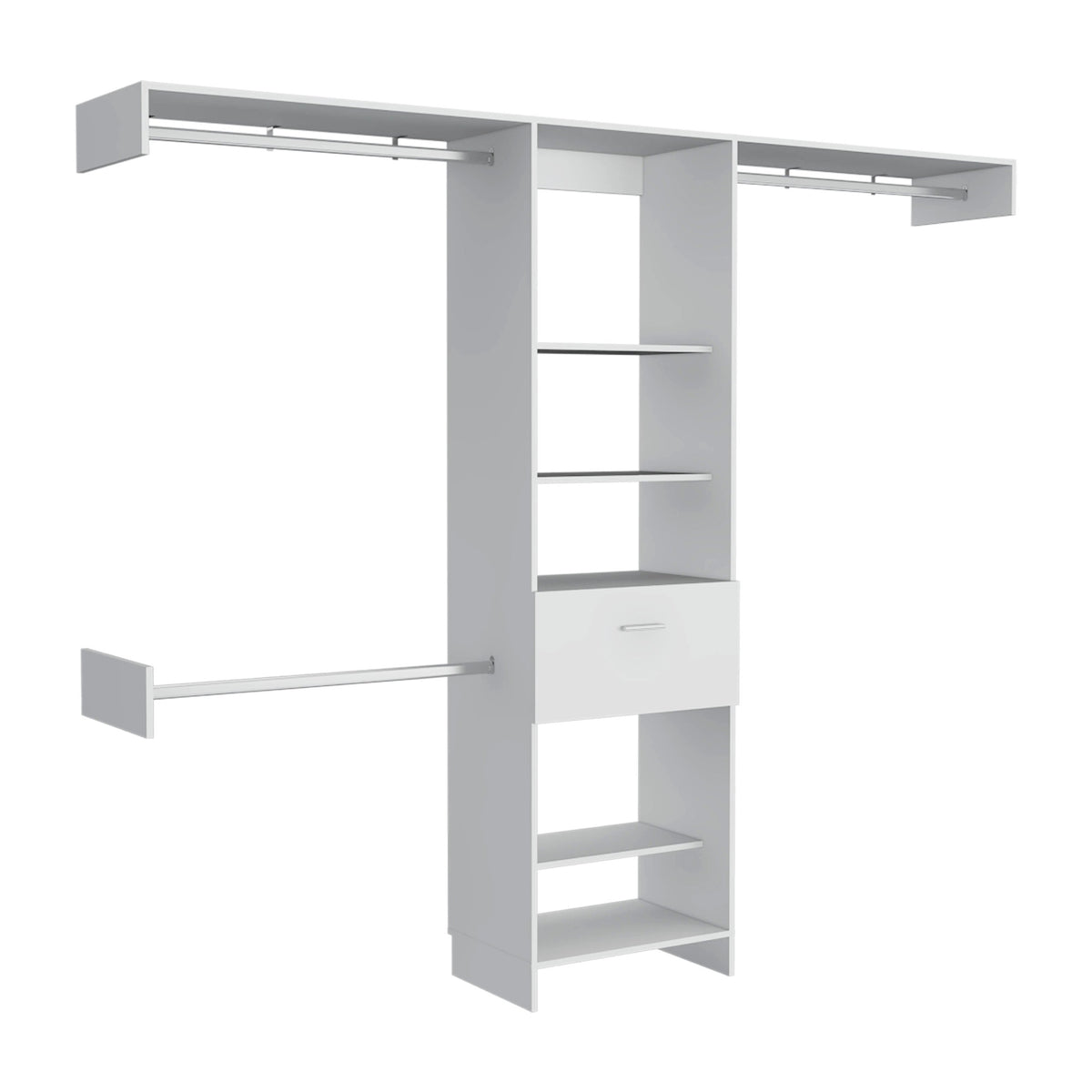 Manchester 250 Closet System -Bedroom -White