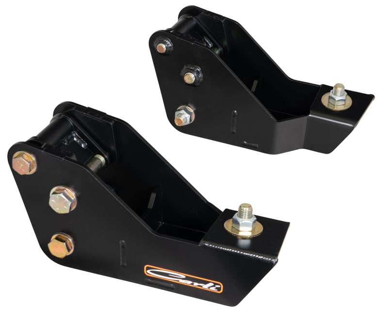 23C F250/F350 Sd 3.5In Lift Radius Arm Drop Bracketsblk
