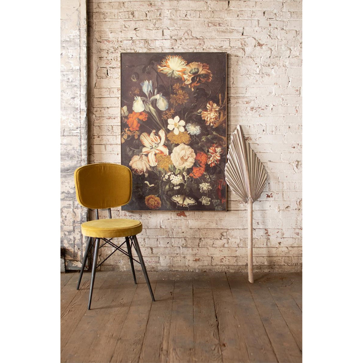 Framed Floral Print