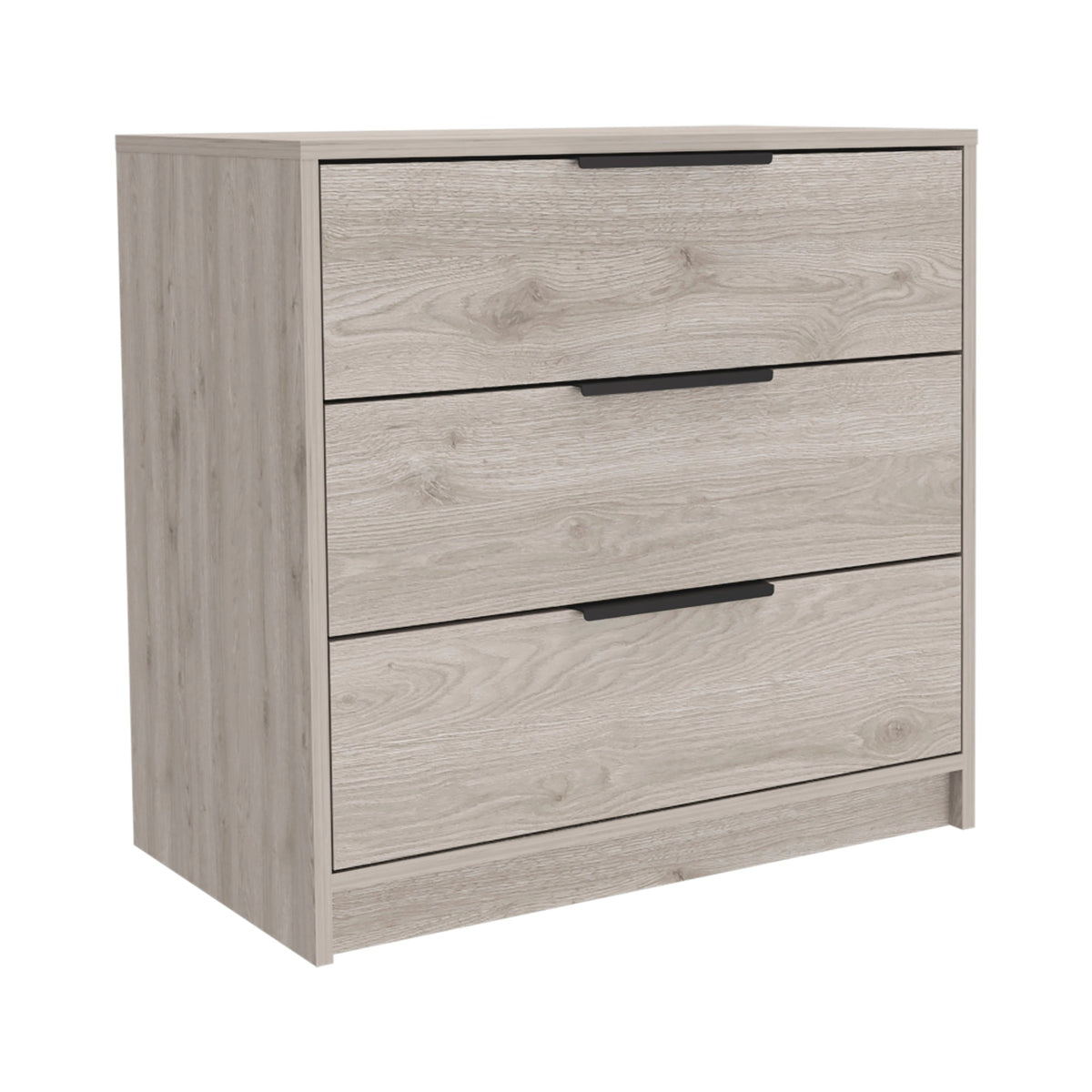 Kaia 3 Drawers Dresser  -Bedroom -Light Gray