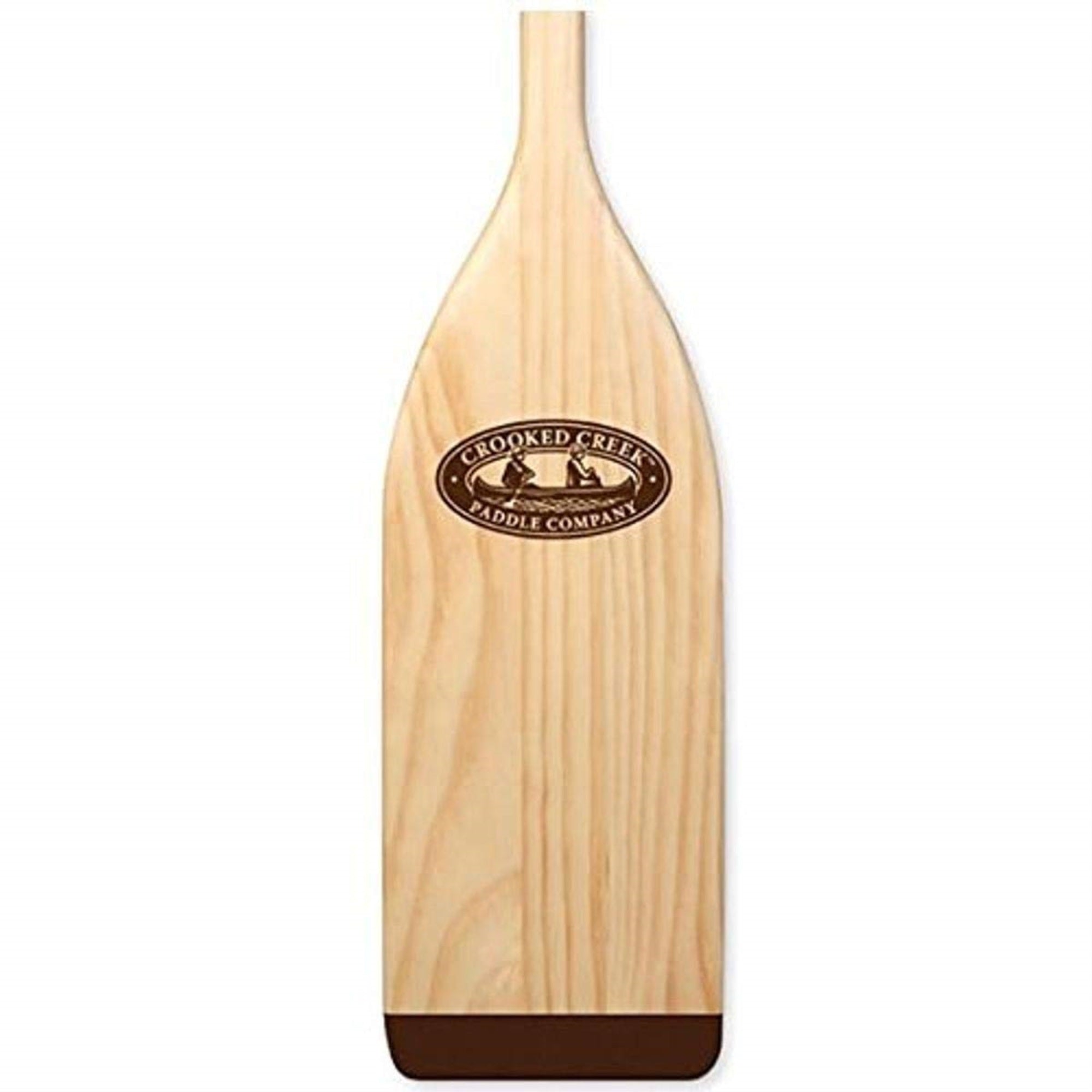 Crooked Creek 4-Foot Wooden Boat Paddle - Features Multi-Ply Laminated Construction For Added Strength - Lightweight, Waterproof Finish (50431)