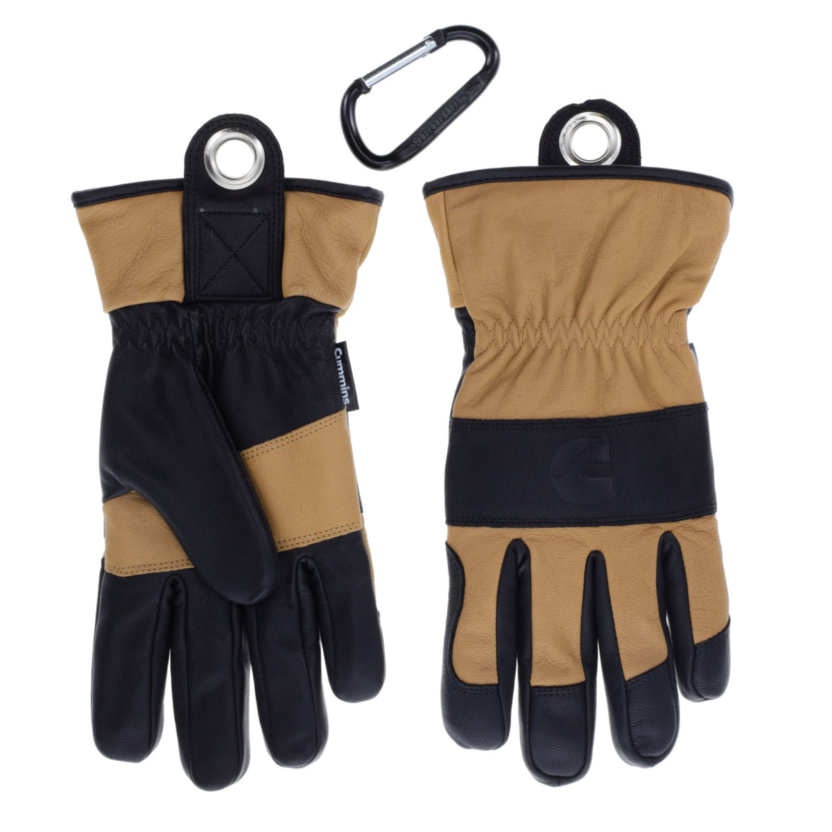 Cummins Winter Leather Gloves Cmn35118 - Work Gloves Goatskin Leather Fleece Lined With Thinsulate Winter Gloves Men Women Driving Utility Glove  - Xl