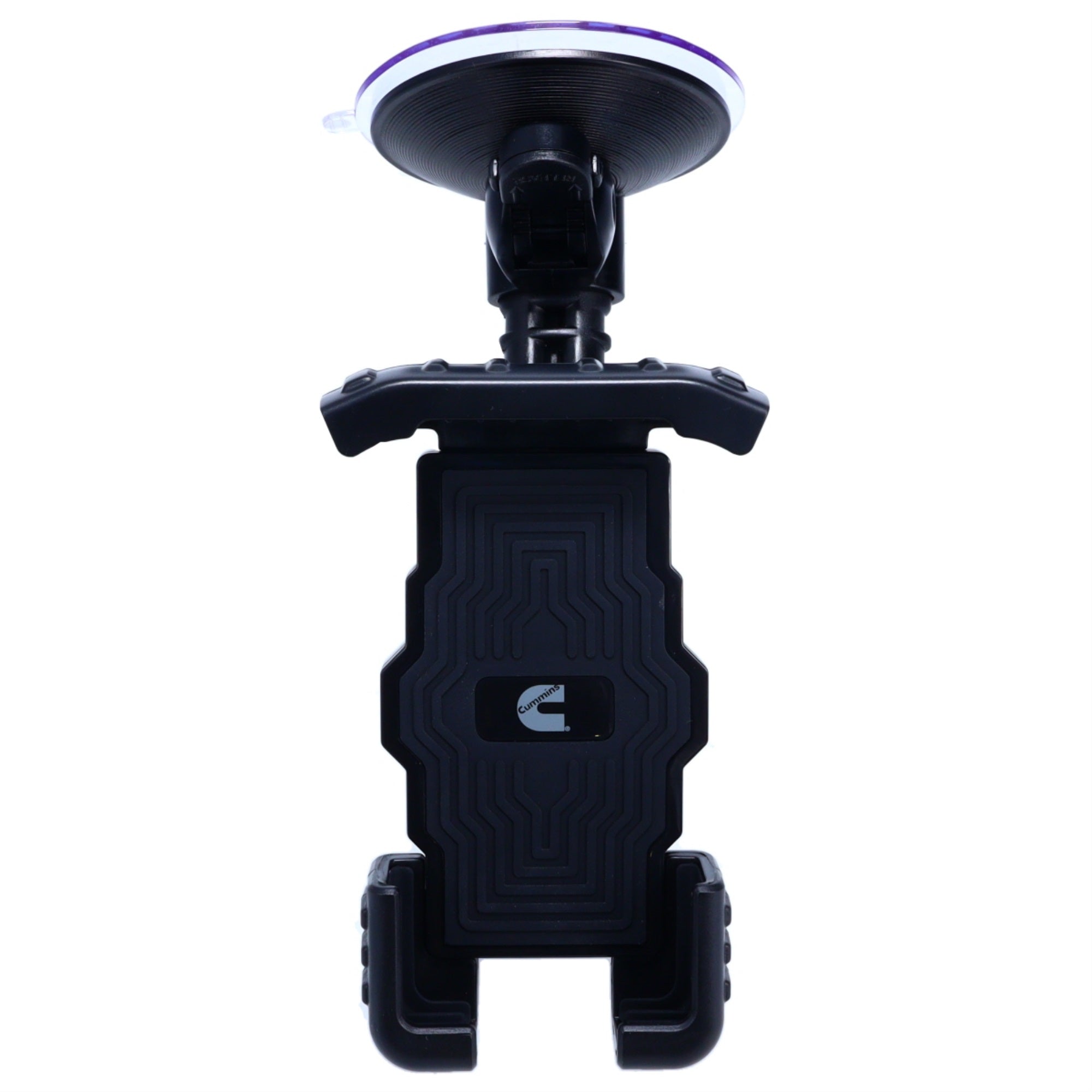 Cummins Windshield Phone Mount Cmnwsph - Suction Cup Phone Holder For Car Or Truck Window Or Dash Universal Fit - Black