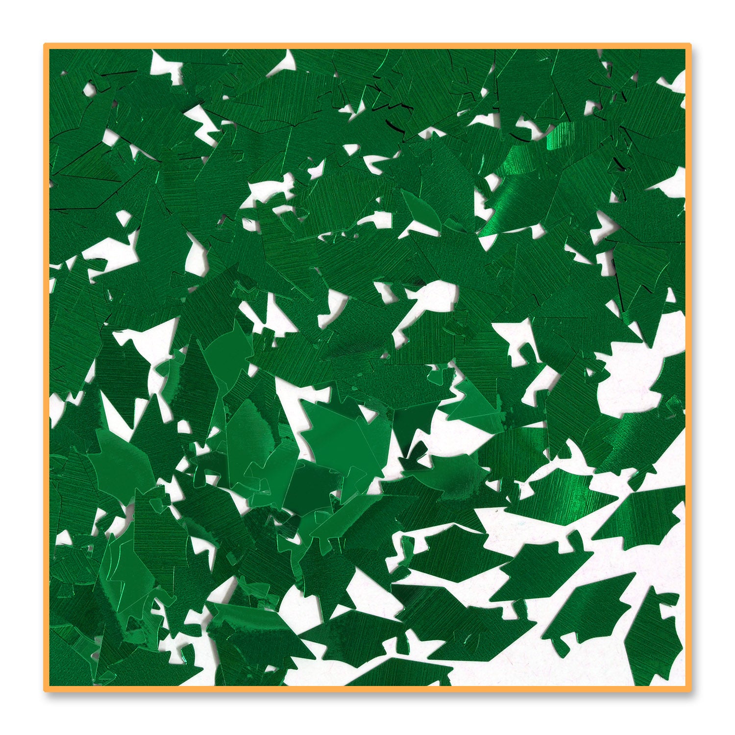 Green Grad Caps Confetti (Pack of 6)