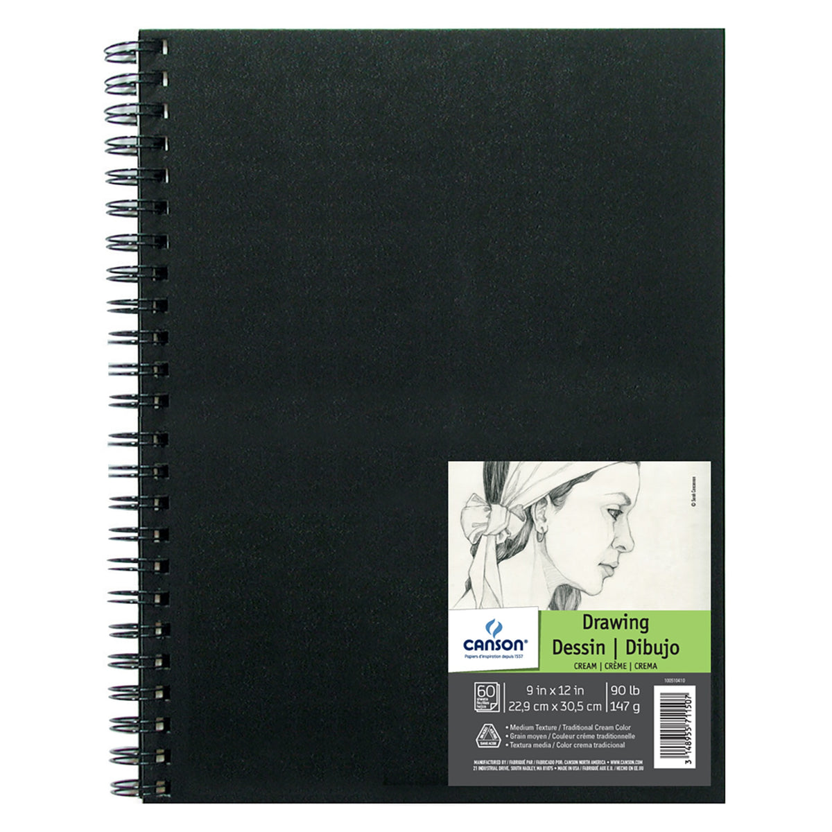 Field Drawing Book 9X12