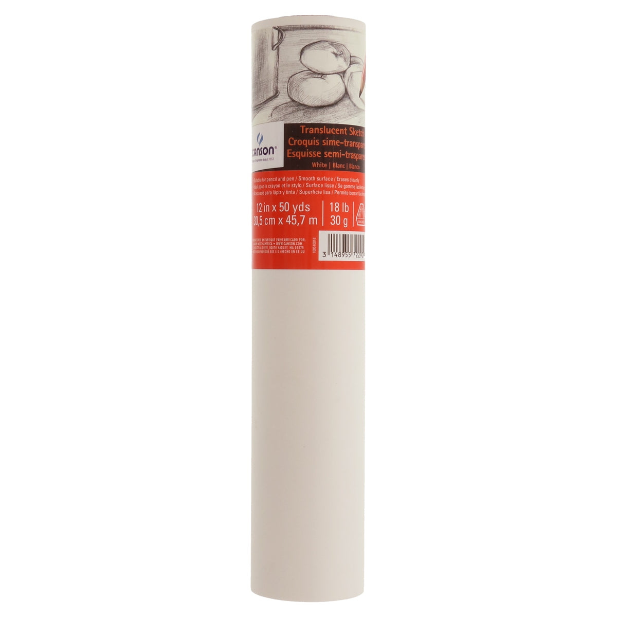 Xl 10W Trac Ppr Wht 12X50Yd(12