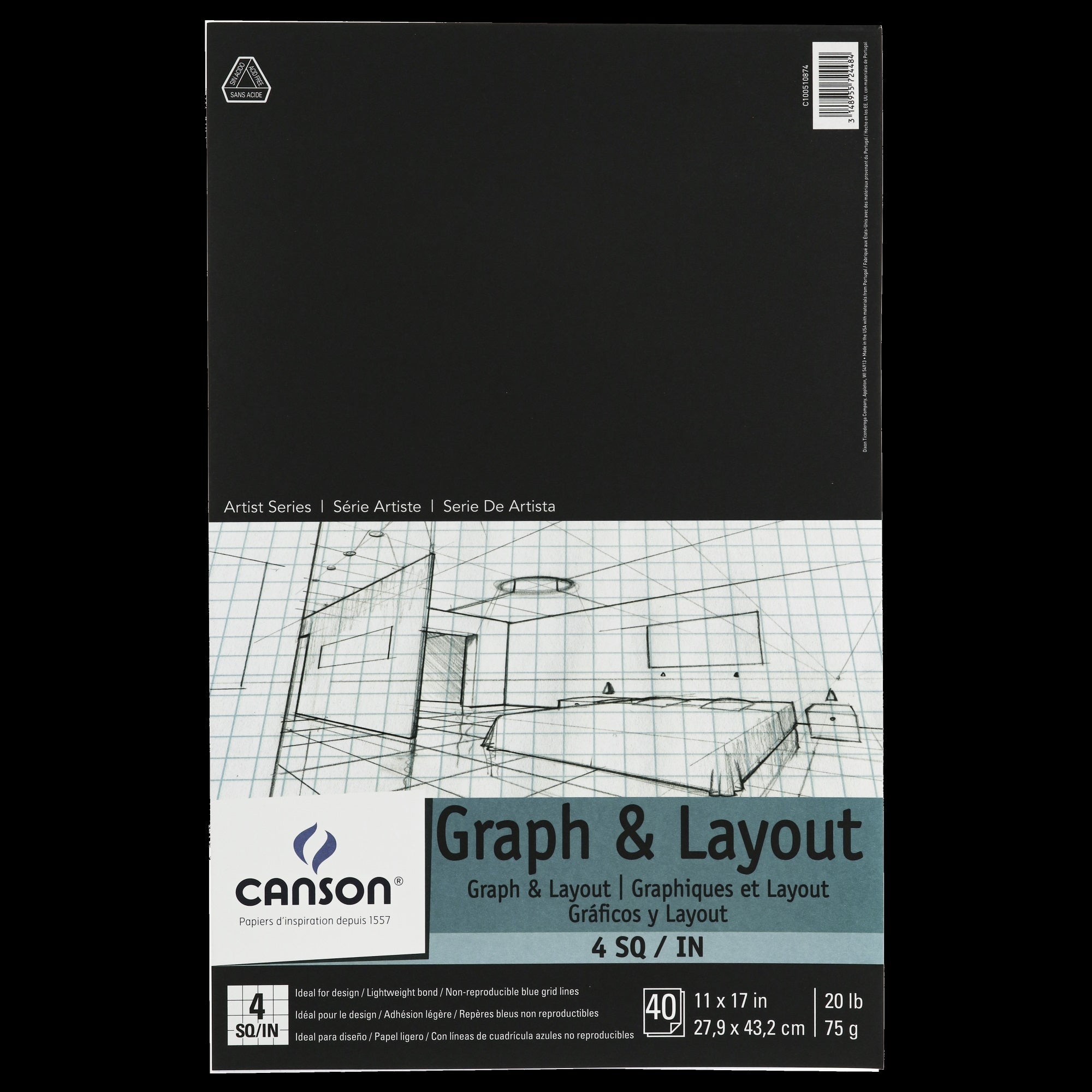 Cross Sec 11X17 (12) 4X4 40Sh