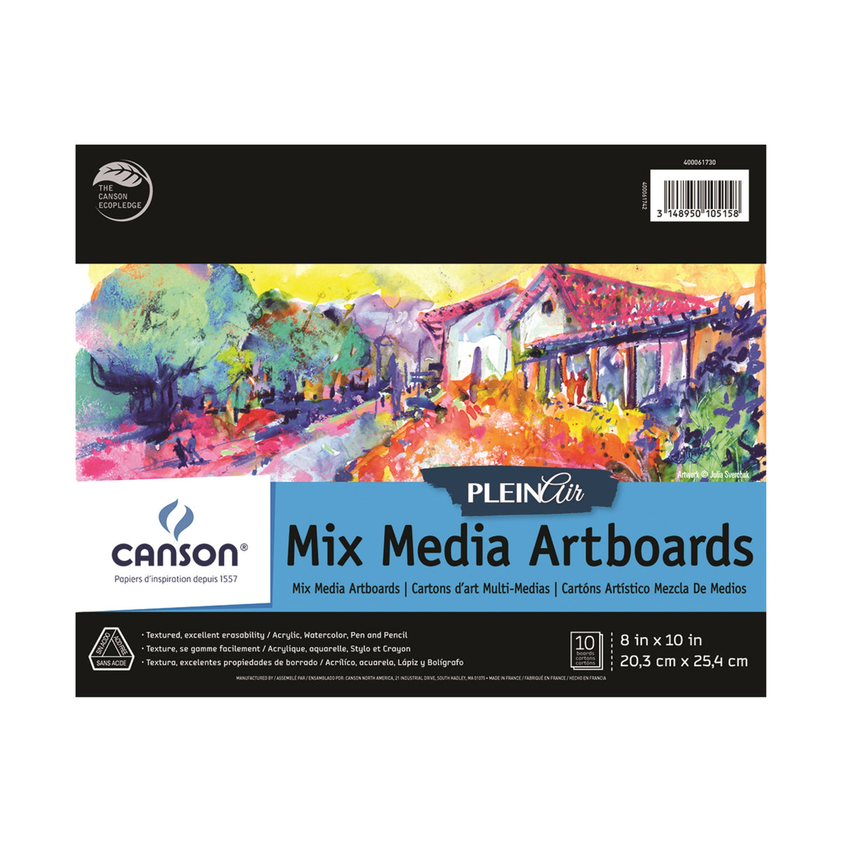 Plein Air Mix Media 8X10 (6)