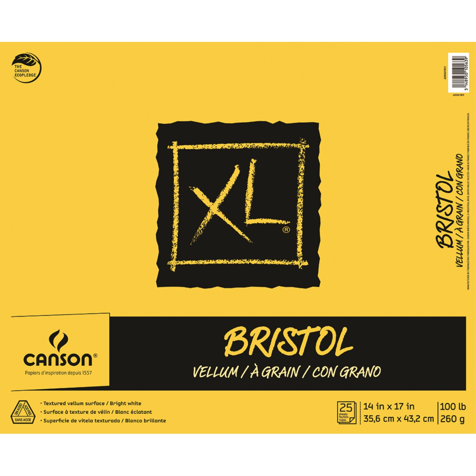 Xl Bristl Vellum 14X17 Fo (6)
