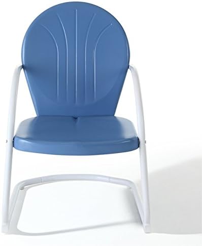 GRIFFITH METAL CHAIR IN SKY BLUE FINISH