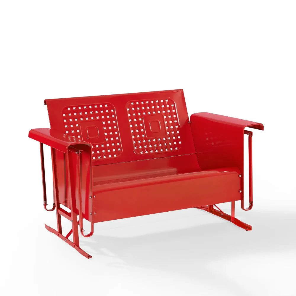 Yardlio Ultimate Relaxation: Bates Loveseat Glider - Perfect For Lazy Summer Afternoons