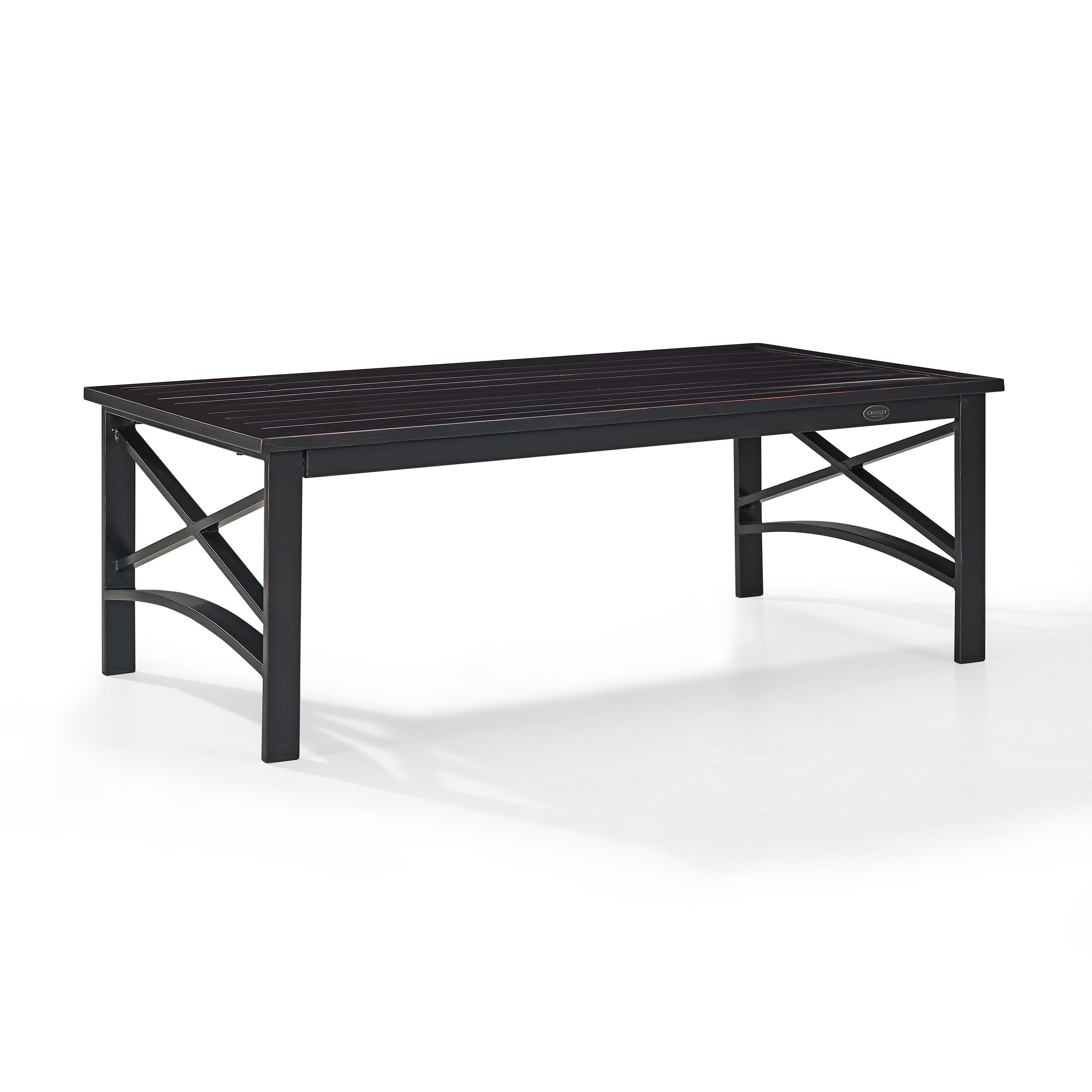 Kaplan Coffee Table In Oiled Bronze