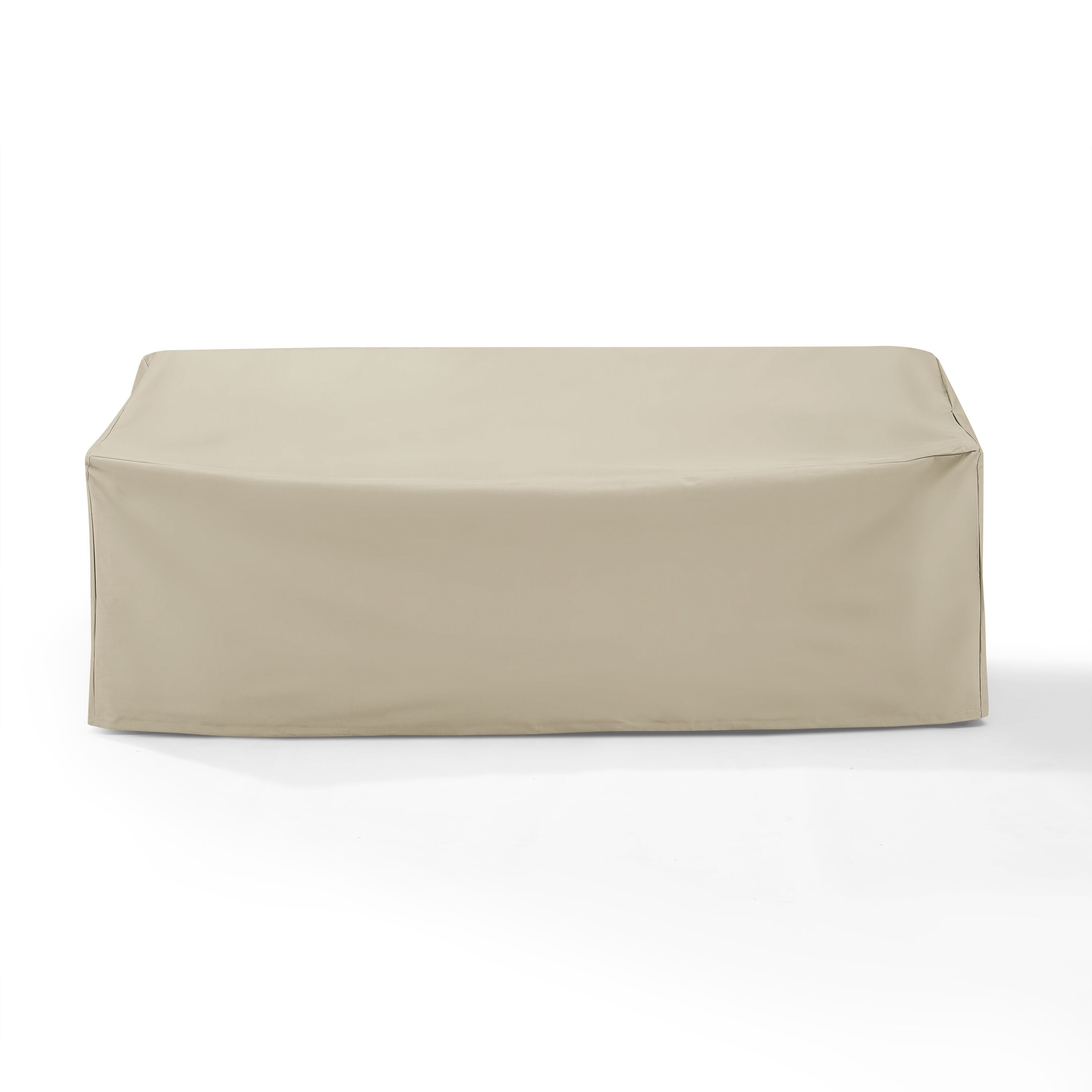 High-Quality Custom-Fit Outdoor Sofa Cover | Reinforced Vinyl | Protects Against Snow, Dirt, Rain | Snug Fit With Drawstrings | Fits Wicker Sofas'