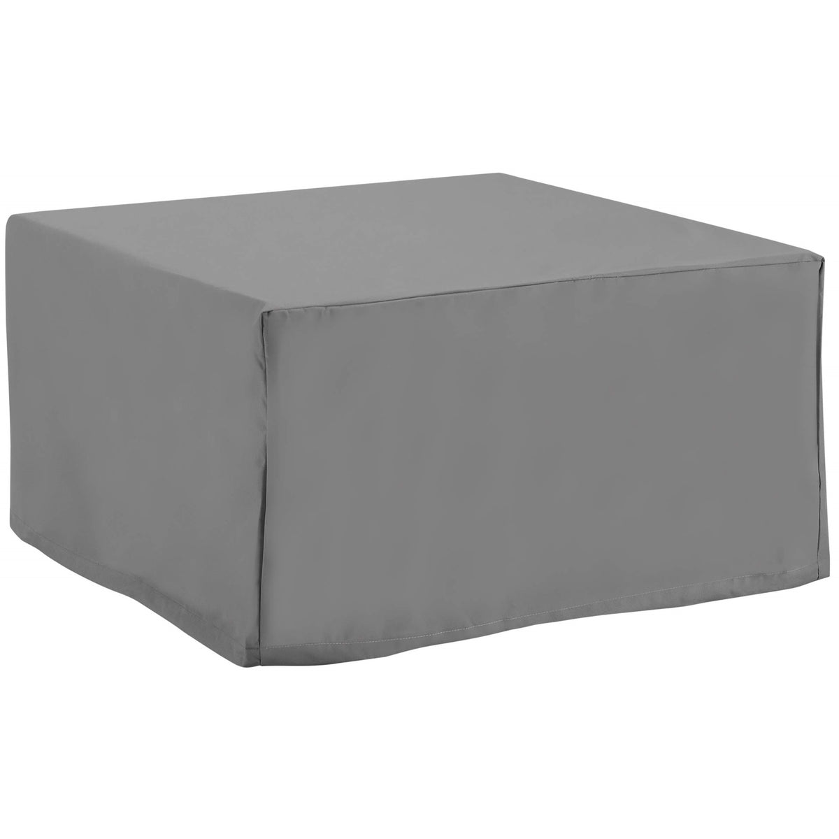 Casafoyer Furniture Patio Furniture Covers, Waterproof Square Ottoman And Outdoor Table Cover, Gray