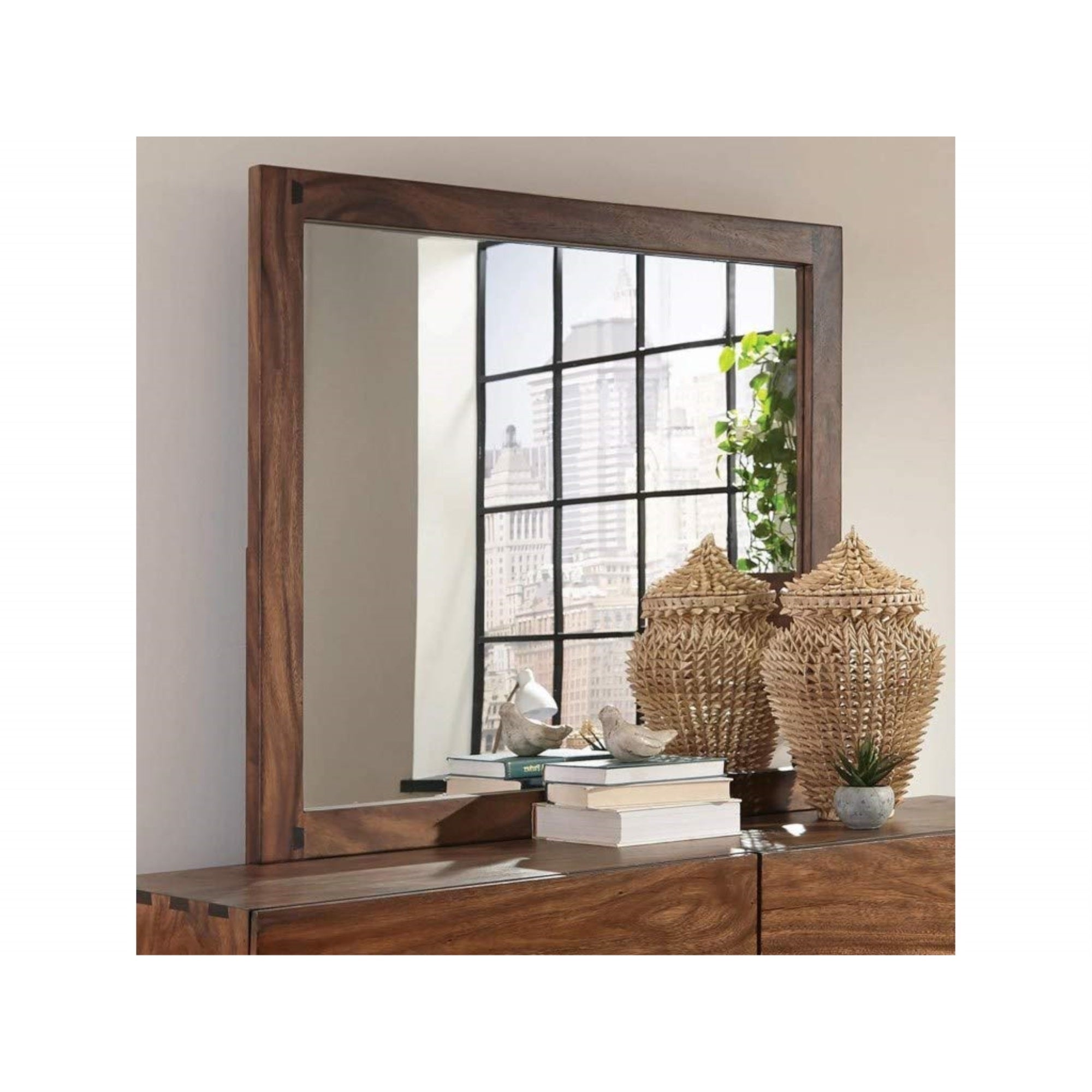 Winslow Dresser Mirror Smokey Walnut