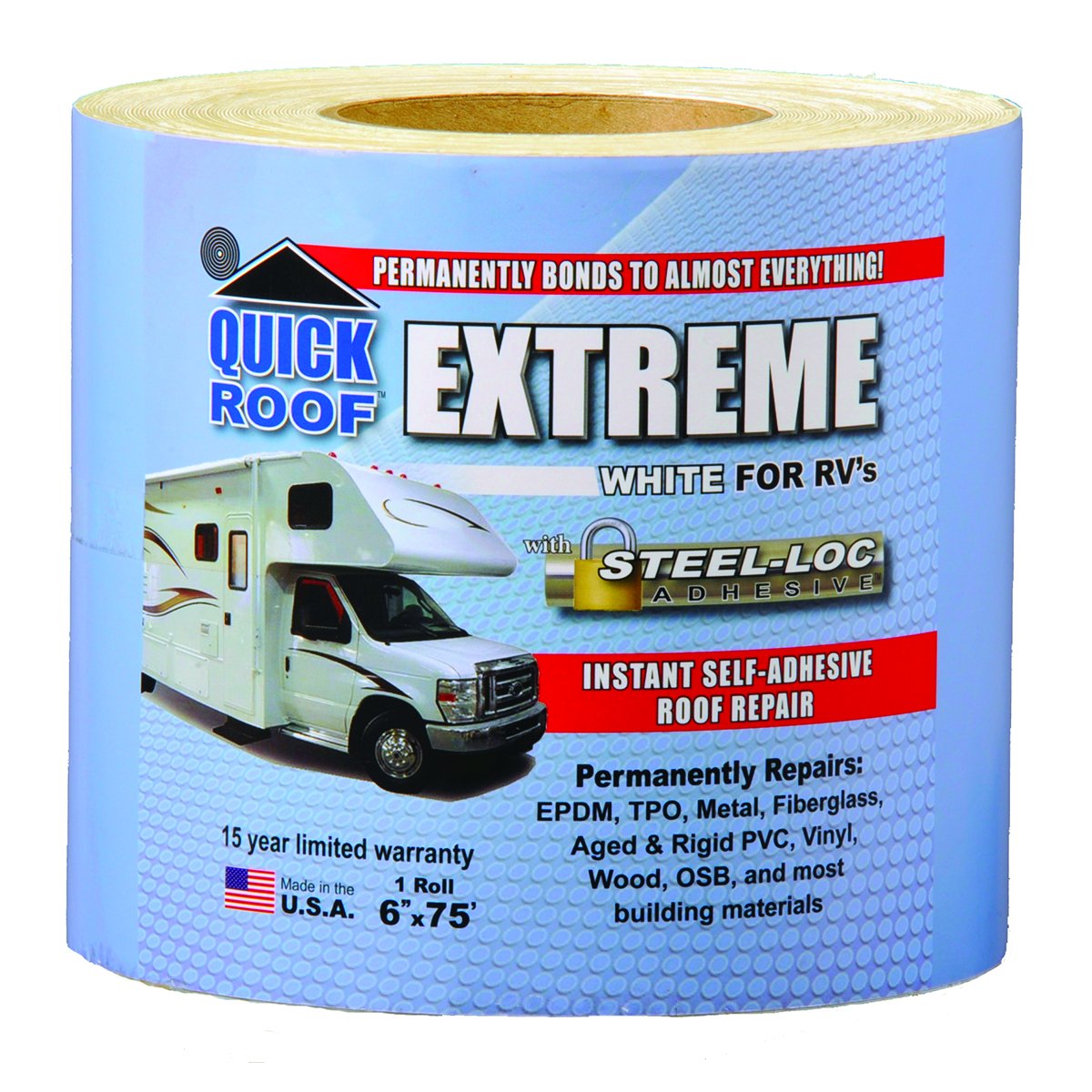 Quick Roof Extreme For Rv'S 6Inx75Ft