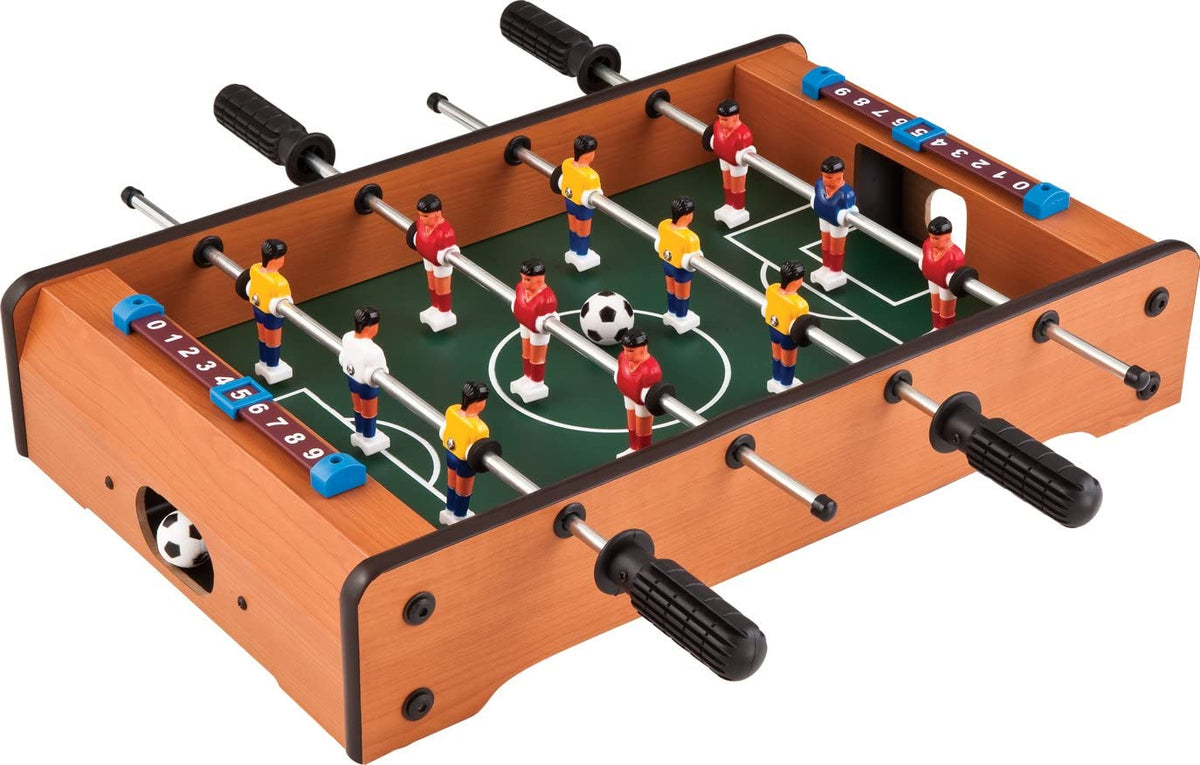 Mainstreet Classics 20-Inch Table Top Foosball/Soccer Game And Miniature Billiard/Pool Game Set